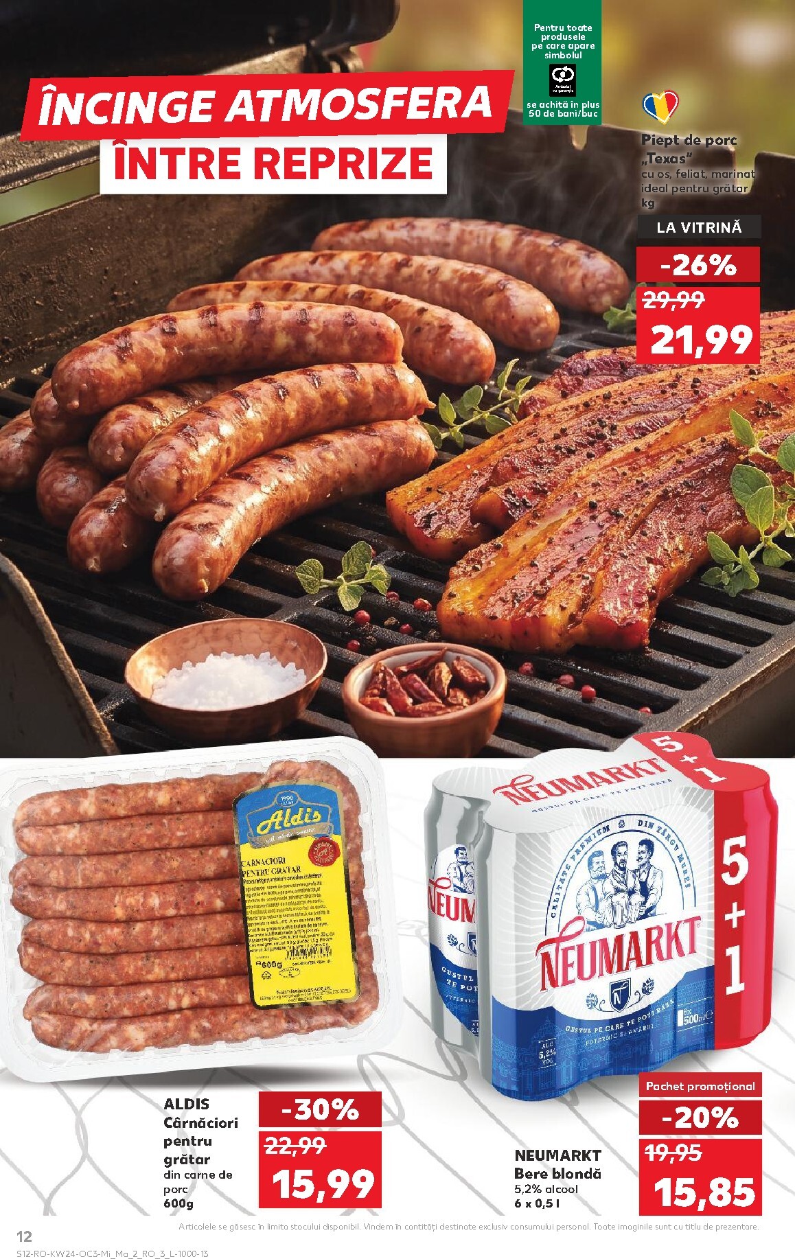kaufland - Kaufland - Ieftin si bun pliante pentru săptămâna viitoare de la miercuri 10.06.2026 până la marți 16.06.2026 - page: 12