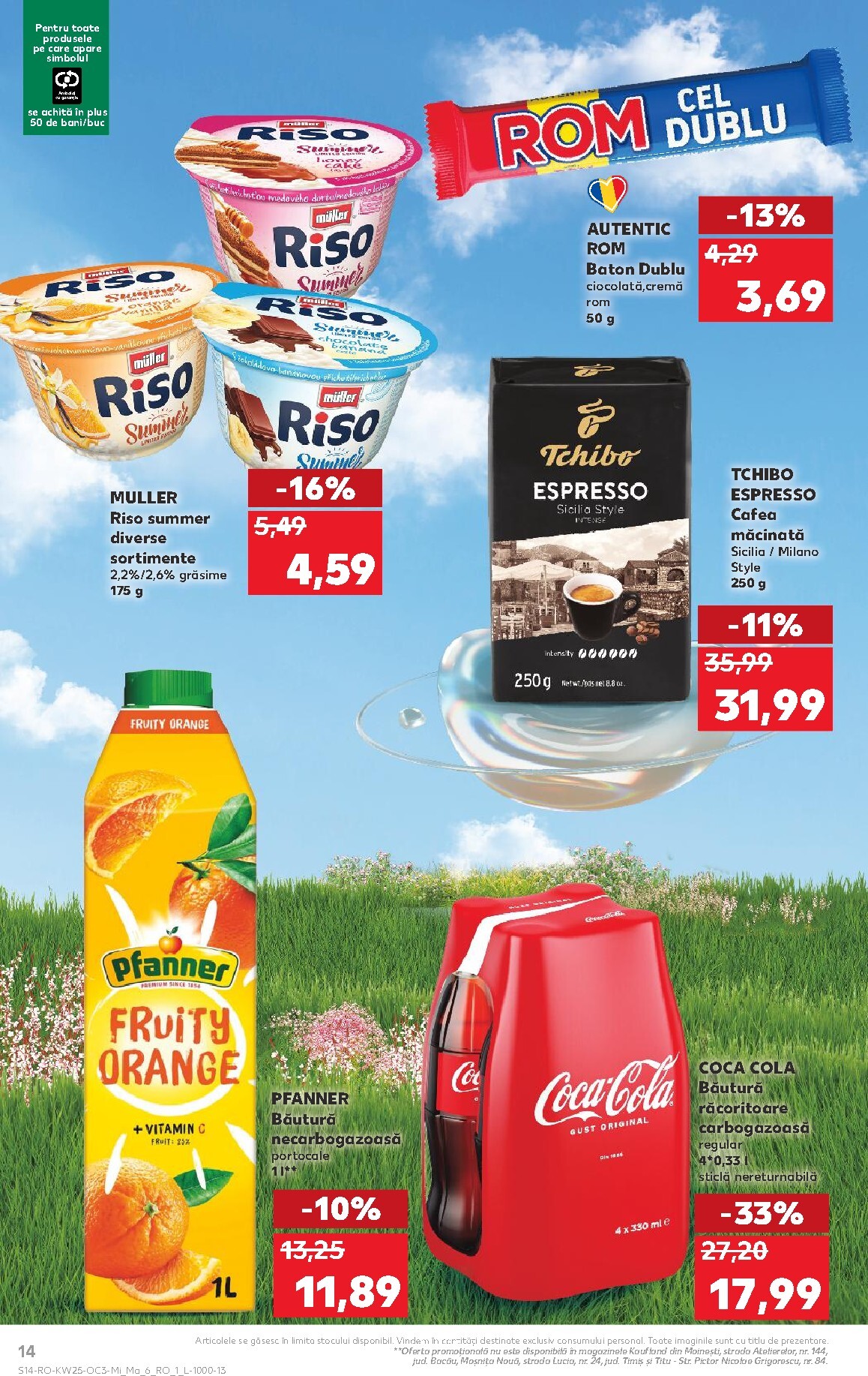 kaufland - Kaufland pliante pentru săptămâna viitoare de la miercuri 17.06.2026 până la marți 23.06.2026 - page: 14