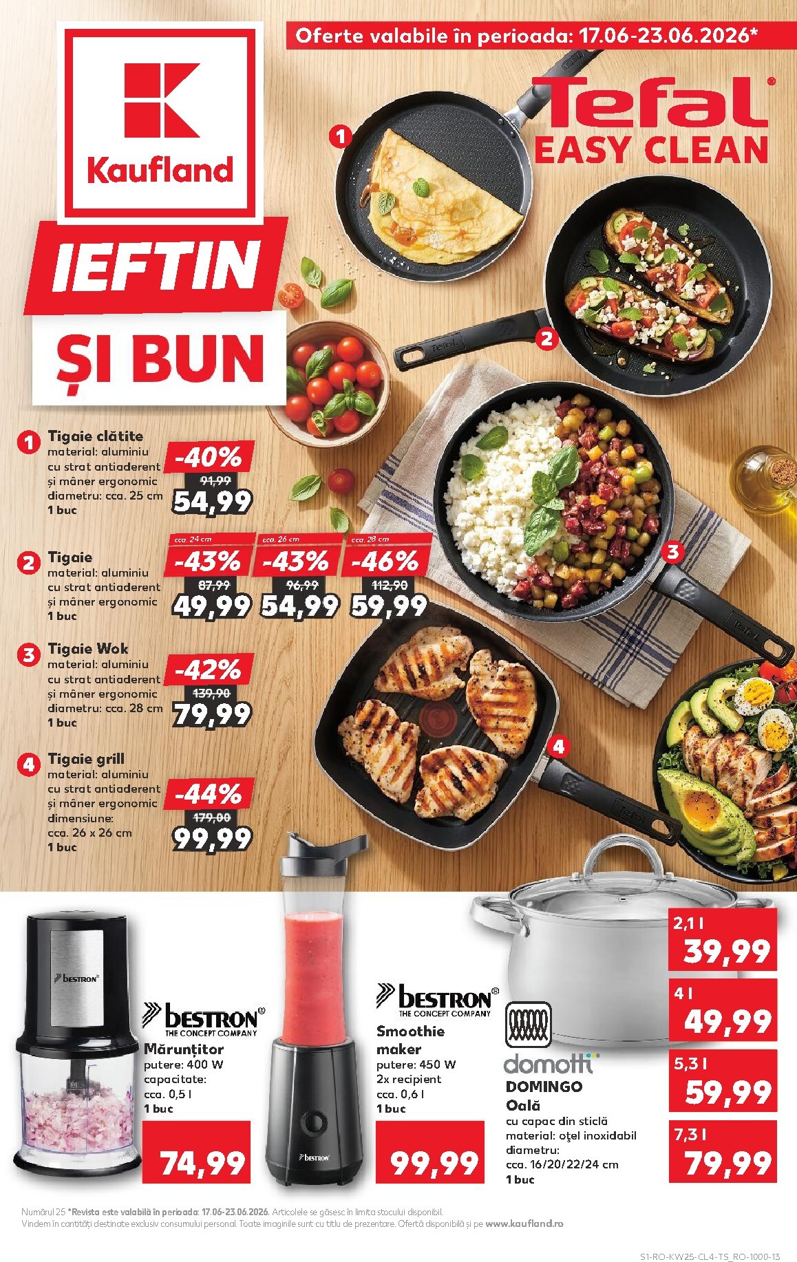 kaufland - Kaufland - Nonfood pliante pentru săptămâna viitoare de la miercuri 17.06.2026 până la marți 23.06.2026