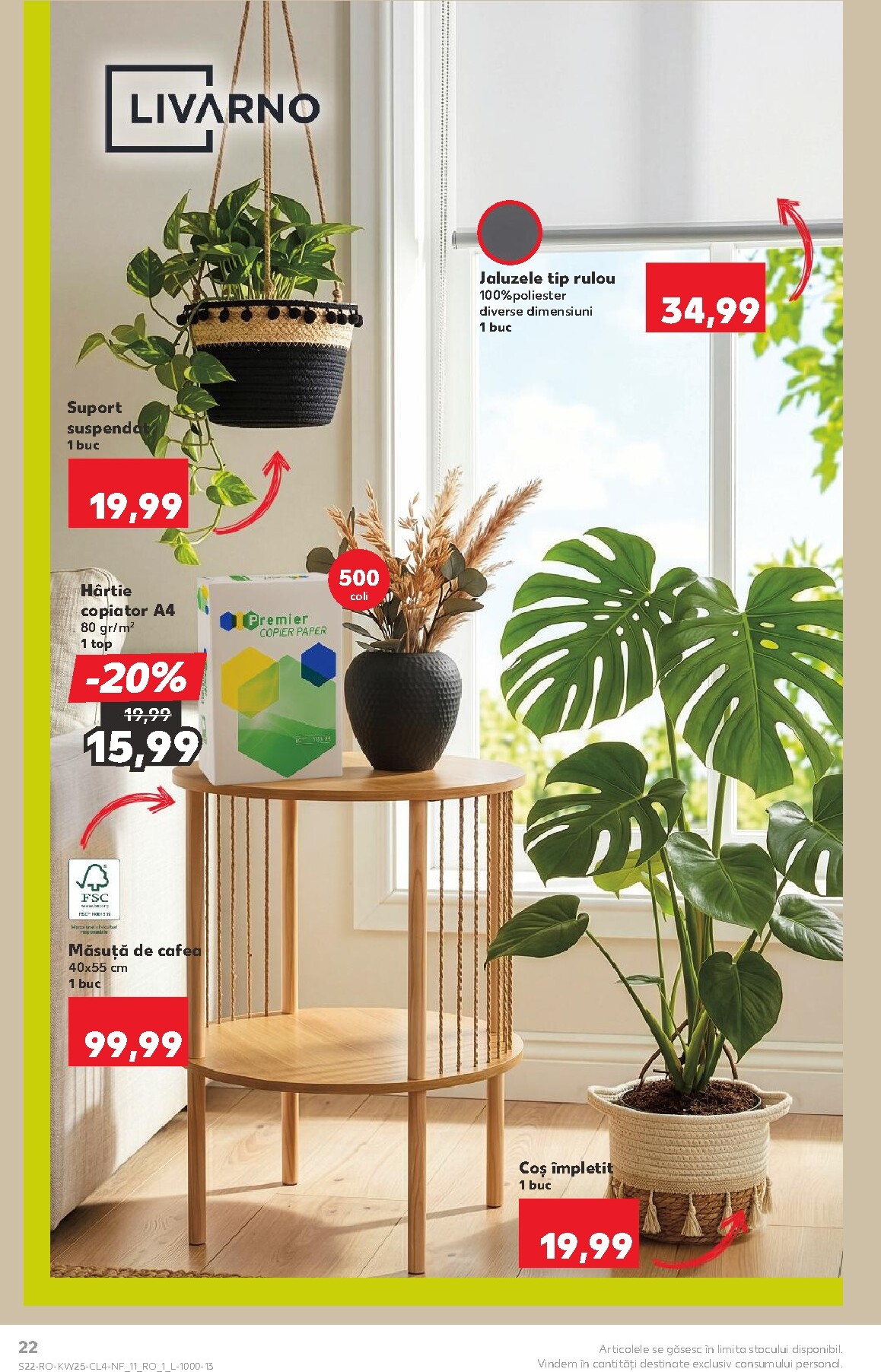 kaufland - Kaufland - Nonfood pliante pentru săptămâna viitoare de la miercuri 17.06.2026 până la marți 23.06.2026 - page: 22