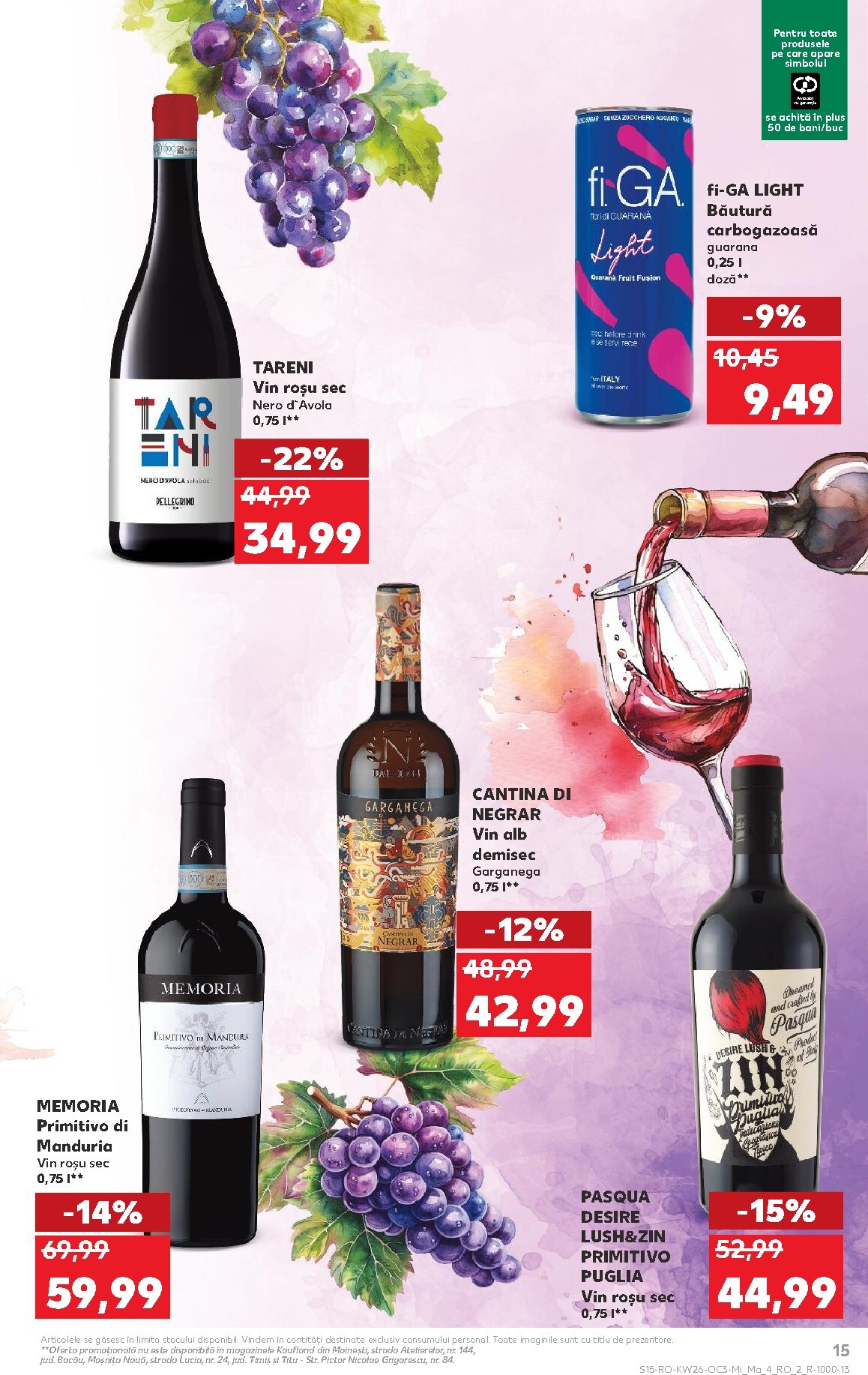 kaufland - Kaufland pliante pentru săptămâna viitoare de la miercuri 24.06.2026 până la marți 30.06.2026 - page: 15