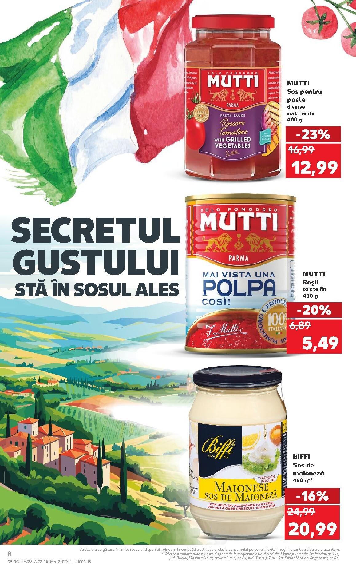 kaufland - Kaufland pliante pentru săptămâna viitoare de la miercuri 24.06.2026 până la marți 30.06.2026 - page: 8