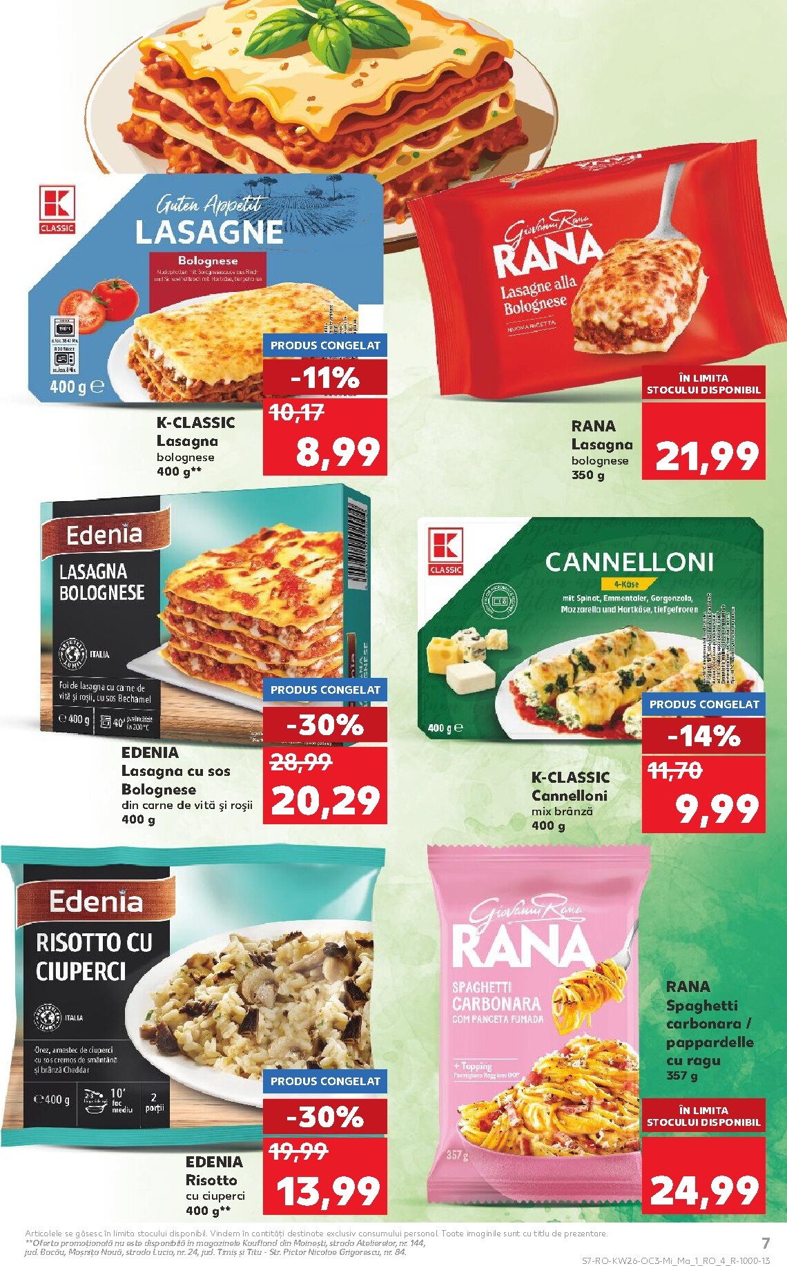kaufland - Kaufland pliante pentru săptămâna viitoare de la miercuri 24.06.2026 până la marți 30.06.2026 - page: 7