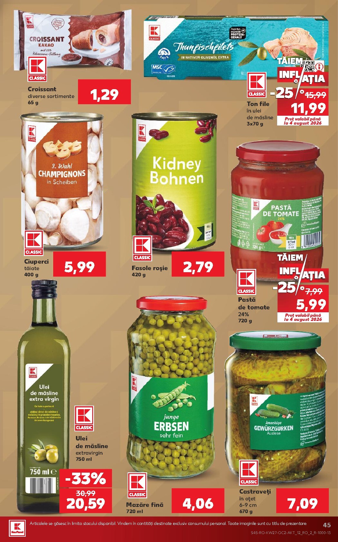 kaufland - Pliantele viitoare Kaufland valabil de la miercuri 01.07.2026 până la marți 07.07.2026 - page: 45