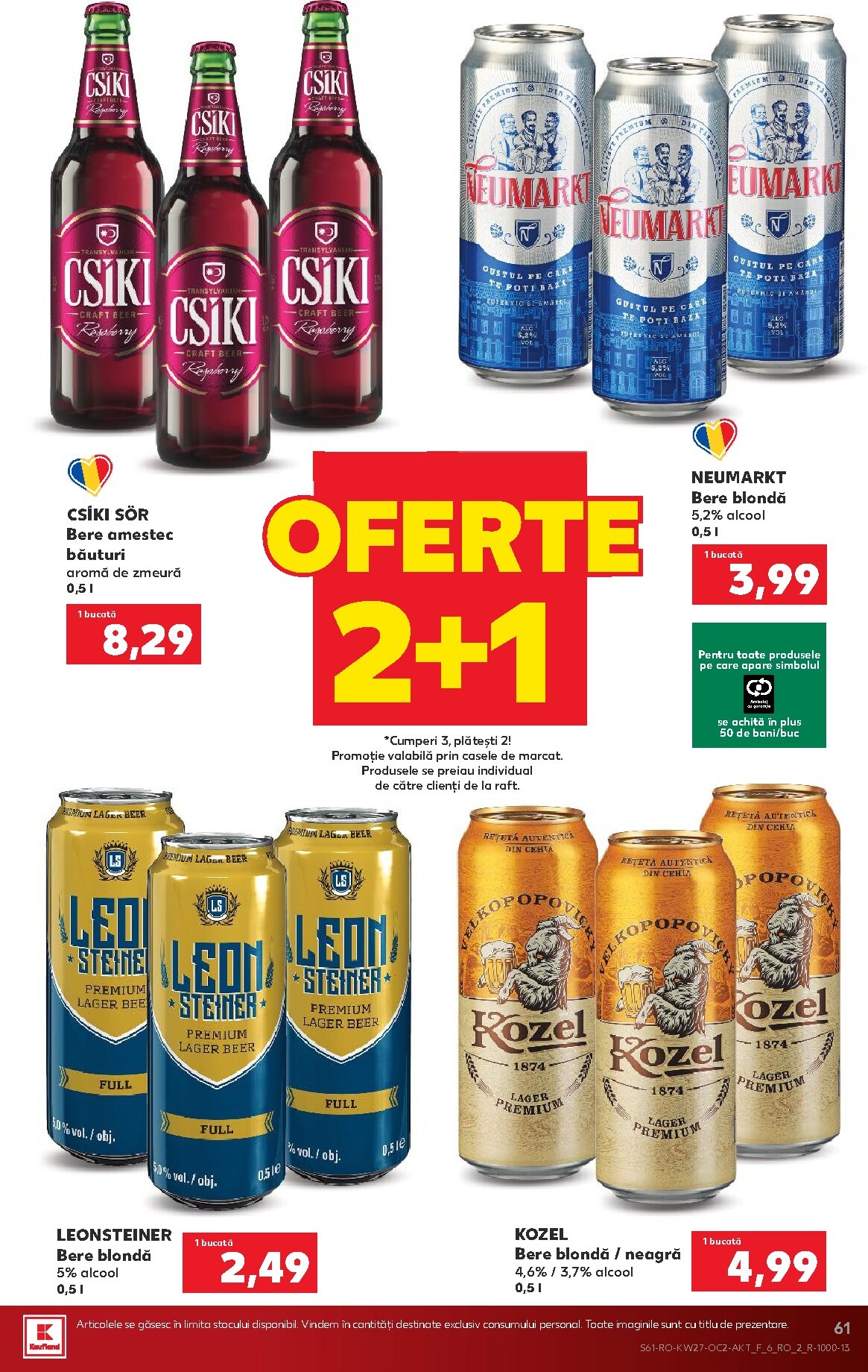 kaufland - Pliantele viitoare Kaufland valabil de la miercuri 01.07.2026 până la marți 07.07.2026 - page: 61