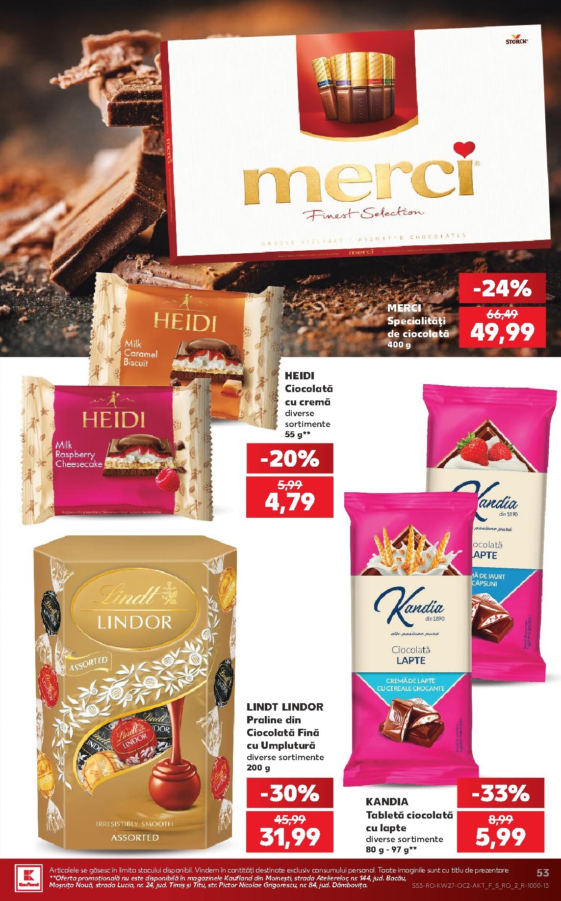 kaufland - Pliantele viitoare Kaufland valabil de la miercuri 01.07.2026 până la marți 07.07.2026 - page: 53