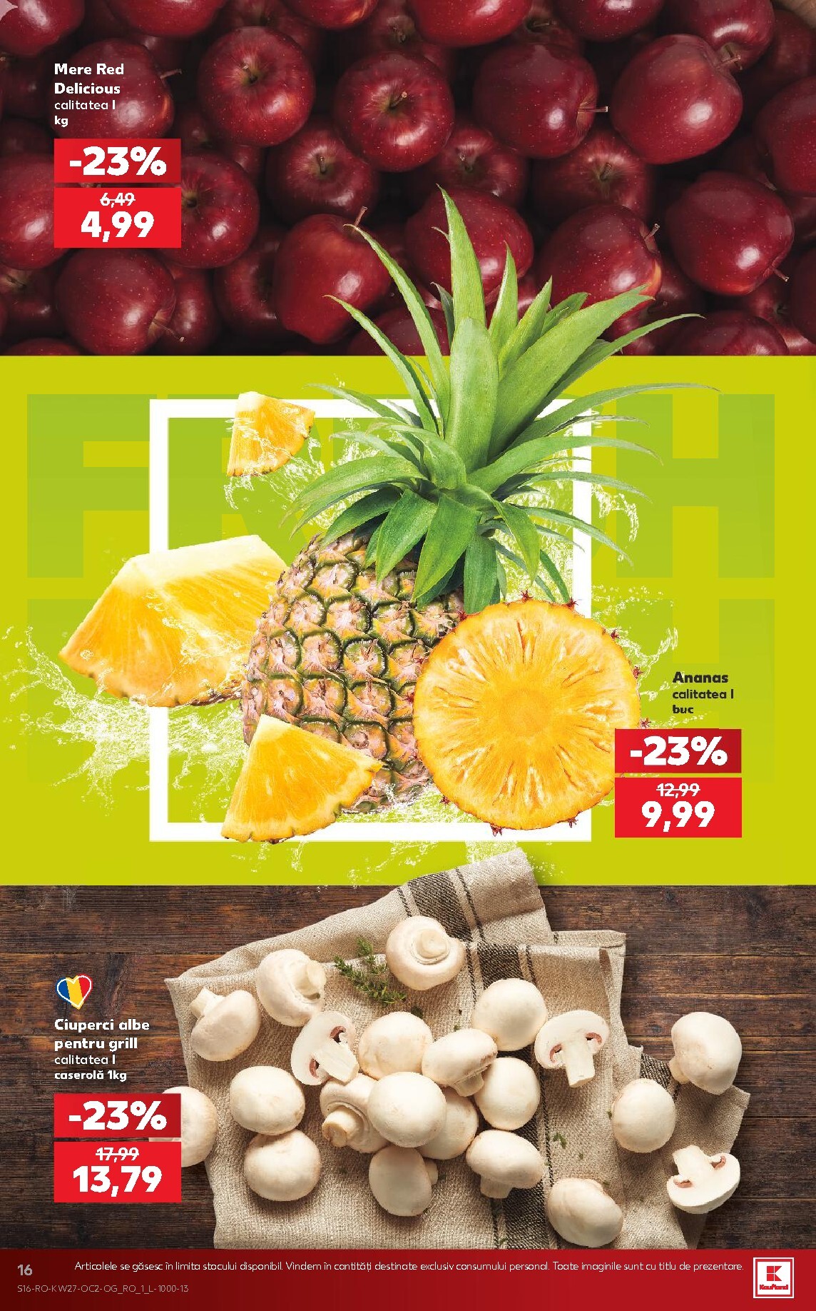 kaufland - Pliantele viitoare Kaufland valabil de la miercuri 01.07.2026 până la marți 07.07.2026 - page: 16
