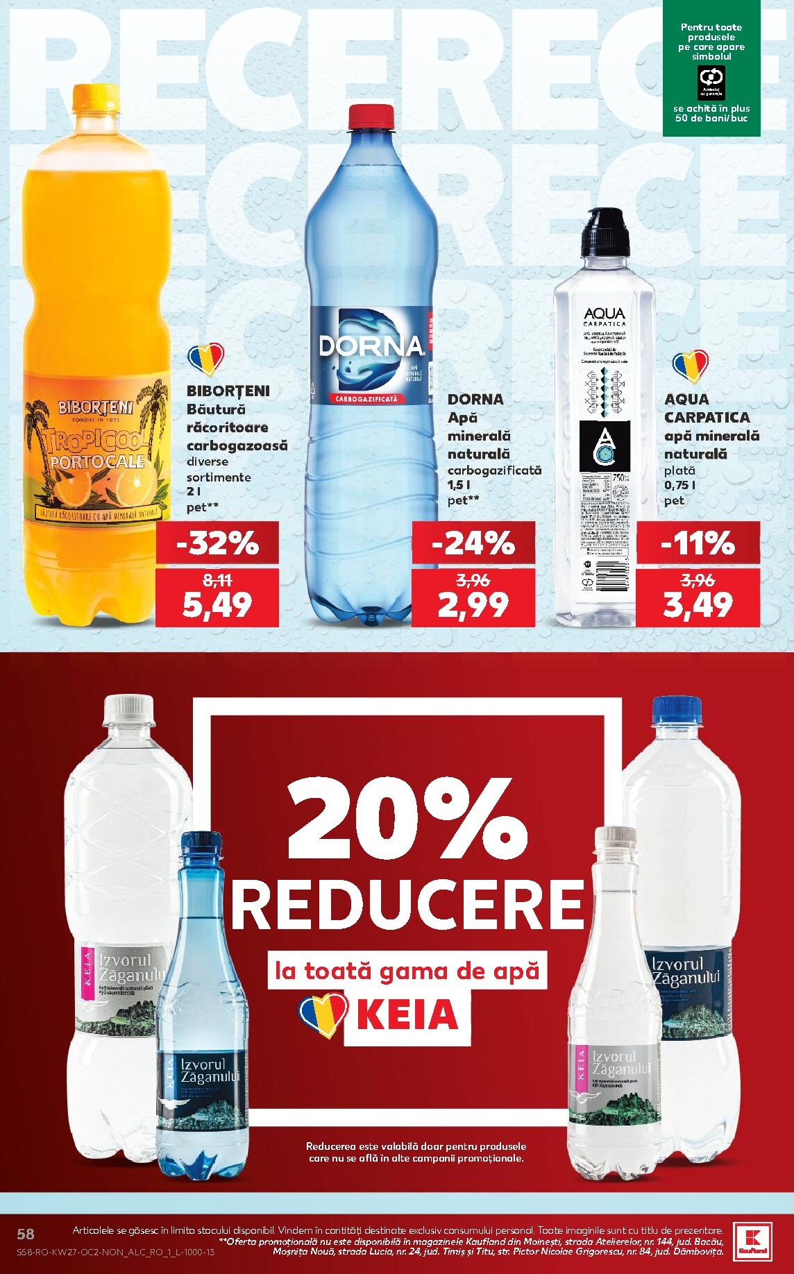 kaufland - Pliantele viitoare Kaufland valabil de la miercuri 01.07.2026 până la marți 07.07.2026 - page: 58