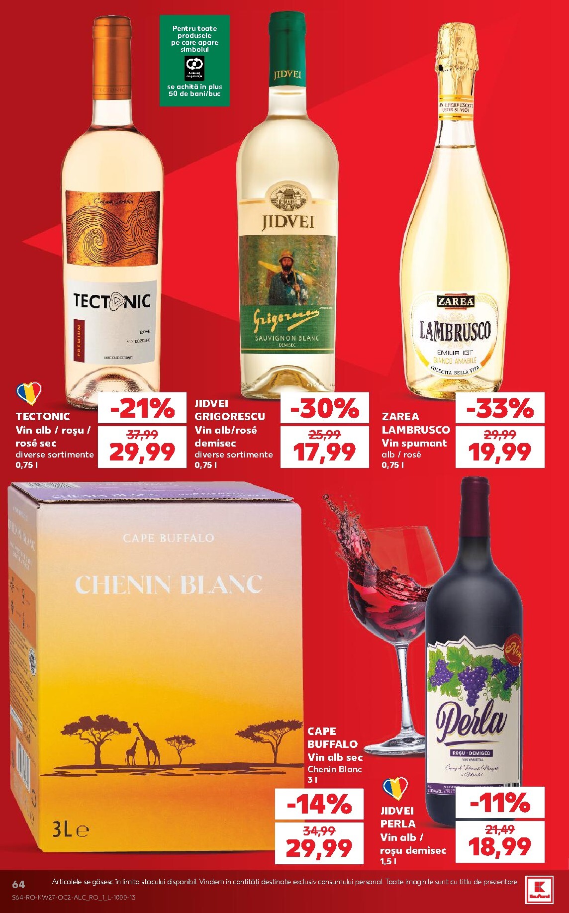 kaufland - Pliantele viitoare Kaufland valabil de la miercuri 01.07.2026 până la marți 07.07.2026 - page: 64