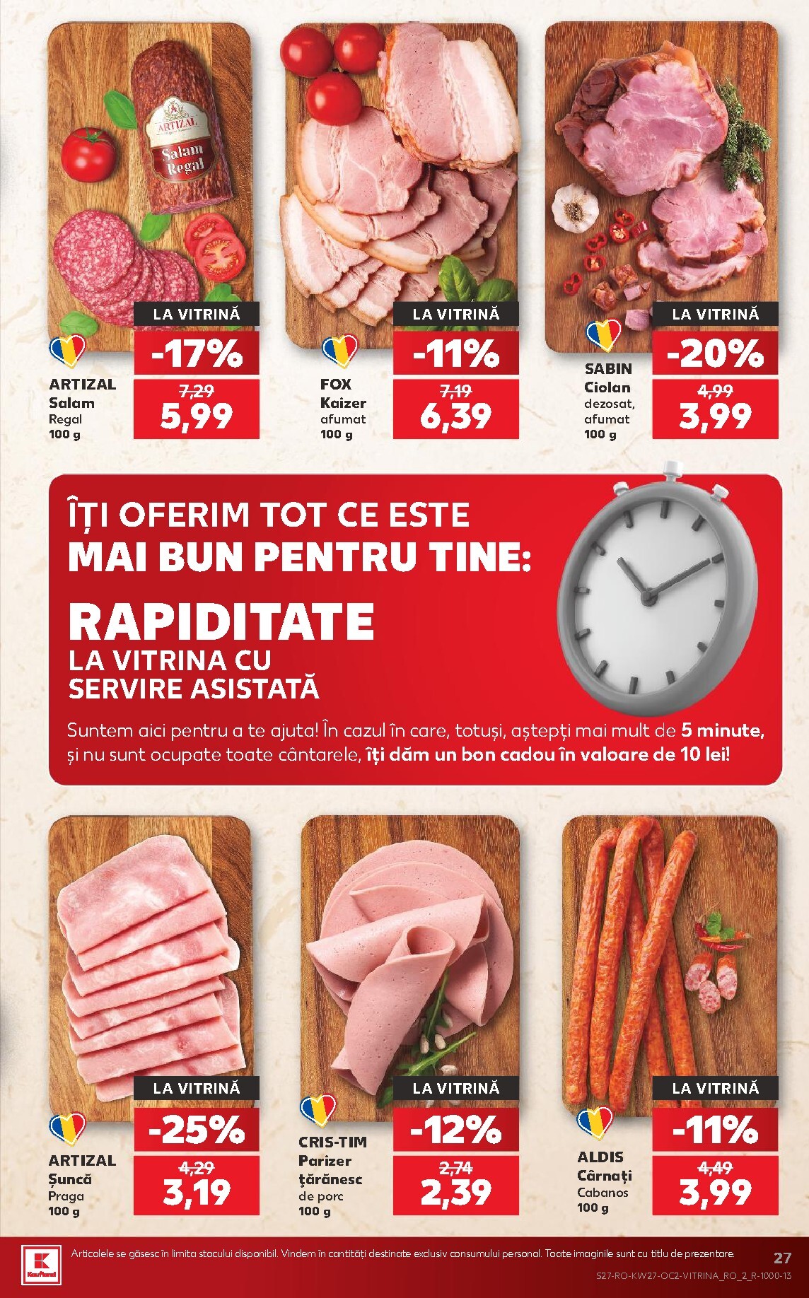 kaufland - Pliantele viitoare Kaufland valabil de la miercuri 01.07.2026 până la marți 07.07.2026 - page: 27