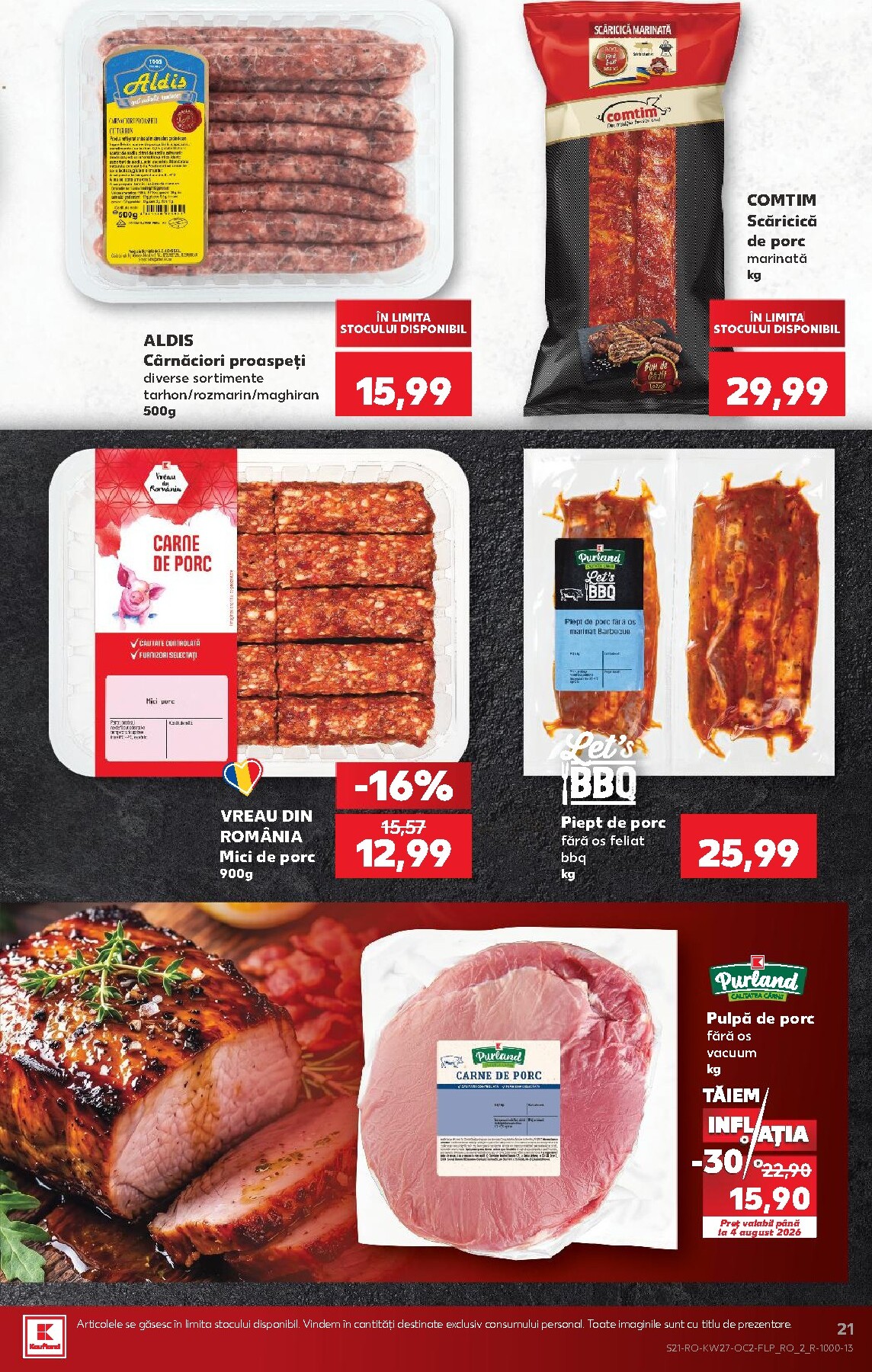 kaufland - Pliantele viitoare Kaufland valabil de la miercuri 01.07.2026 până la marți 07.07.2026 - page: 21