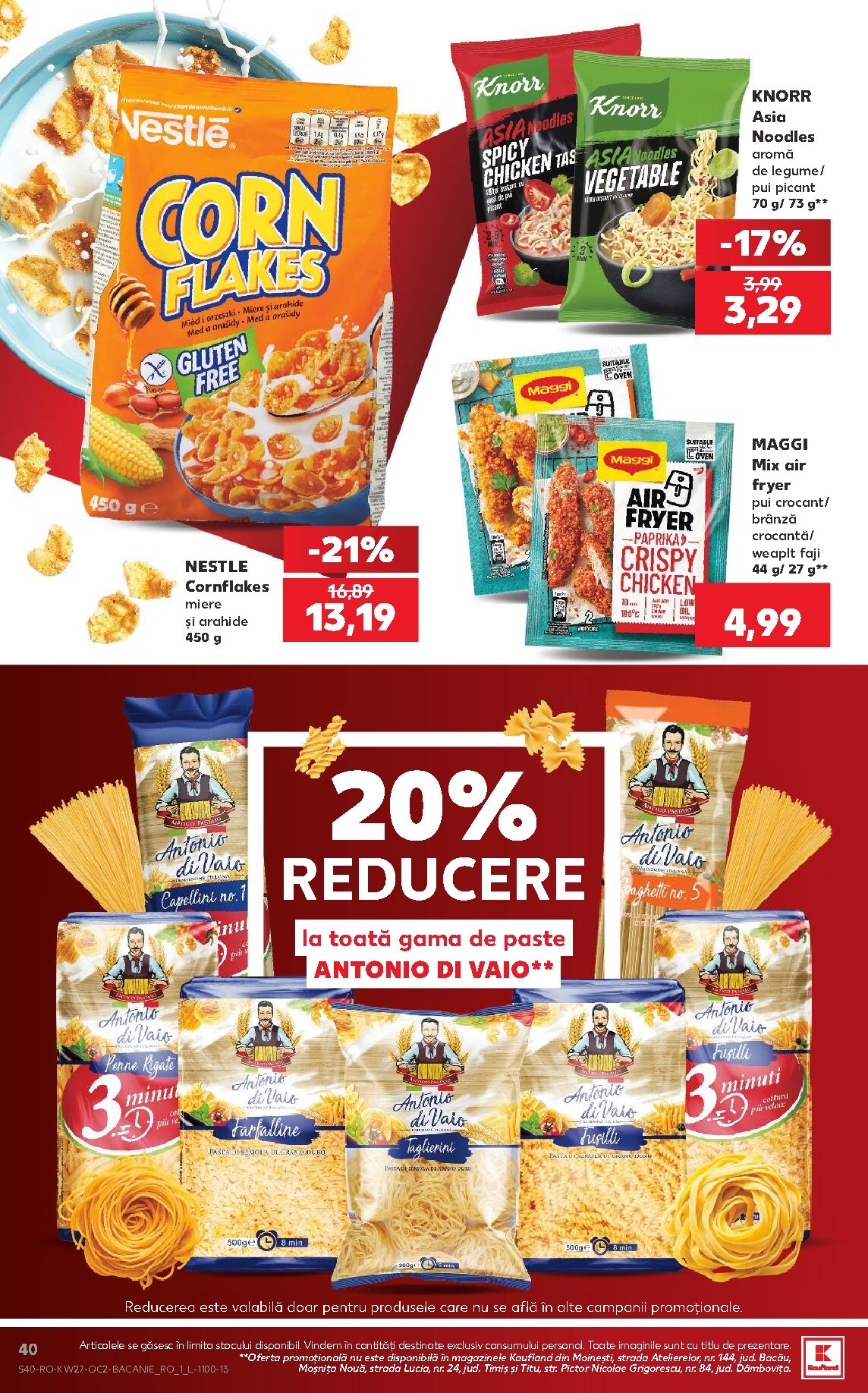 kaufland - Pliantele viitoare Kaufland valabil de la miercuri 01.07.2026 până la marți 07.07.2026 - page: 40