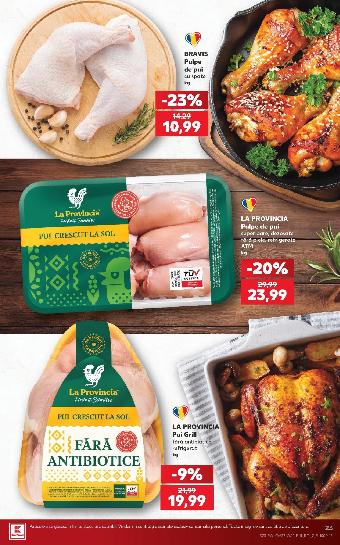 kaufland - Pliantele viitoare Kaufland valabil de la miercuri 01.07.2026 până la marți 07.07.2026 - page: 23