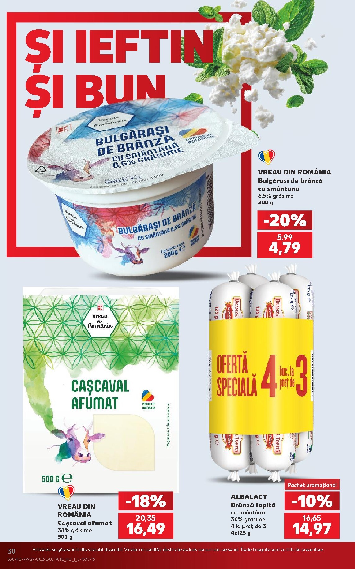 kaufland - Pliantele viitoare Kaufland valabil de la miercuri 01.07.2026 până la marți 07.07.2026 - page: 30