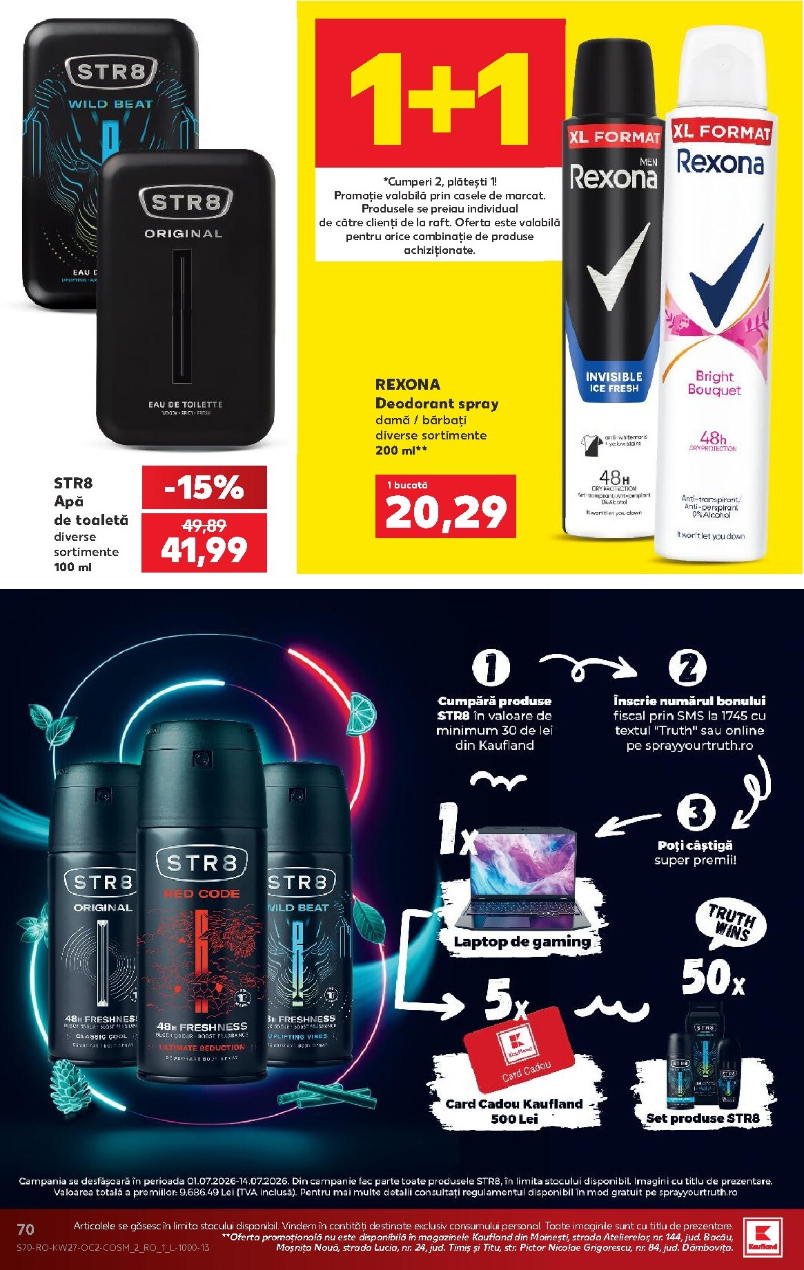 kaufland - Pliantele viitoare Kaufland valabil de la miercuri 01.07.2026 până la marți 07.07.2026 - page: 70