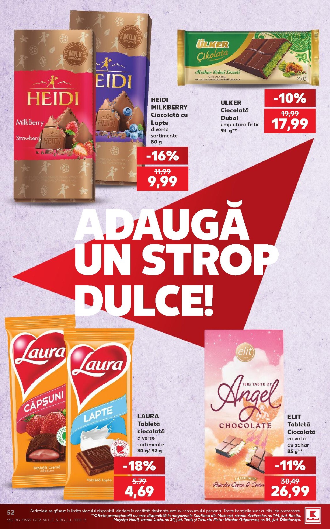 kaufland - Pliantele viitoare Kaufland valabil de la miercuri 01.07.2026 până la marți 07.07.2026 - page: 52