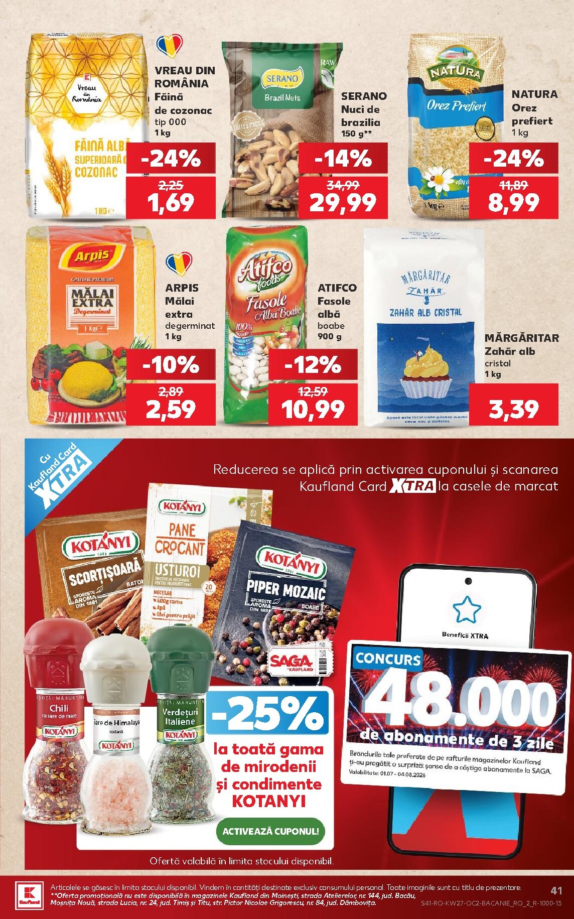 kaufland - Pliantele viitoare Kaufland valabil de la miercuri 01.07.2026 până la marți 07.07.2026 - page: 41