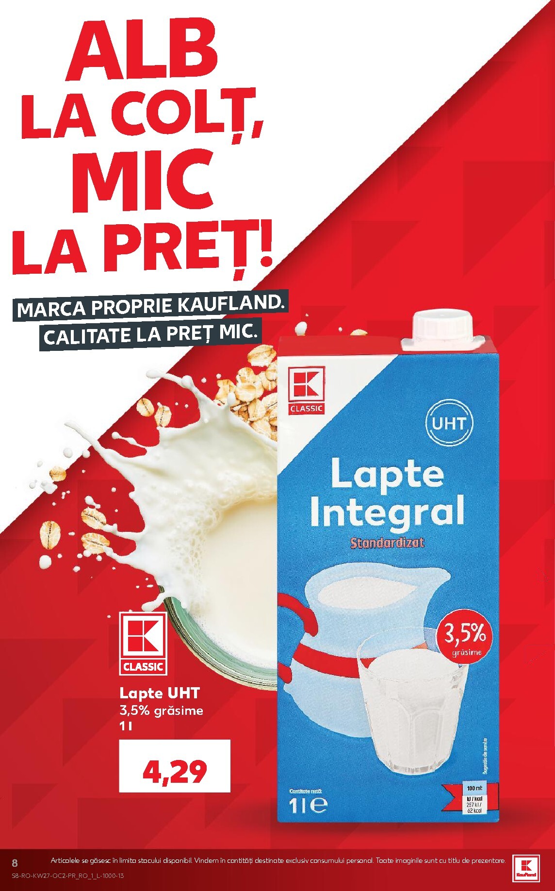 kaufland - Pliantele viitoare Kaufland valabil de la miercuri 01.07.2026 până la marți 07.07.2026 - page: 8
