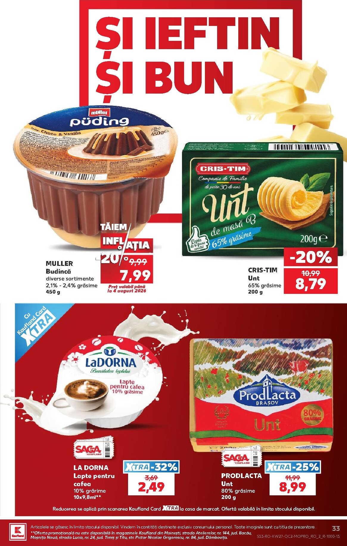 kaufland - Pliantele viitoare Kaufland valabil de la miercuri 01.07.2026 până la marți 07.07.2026 - page: 33