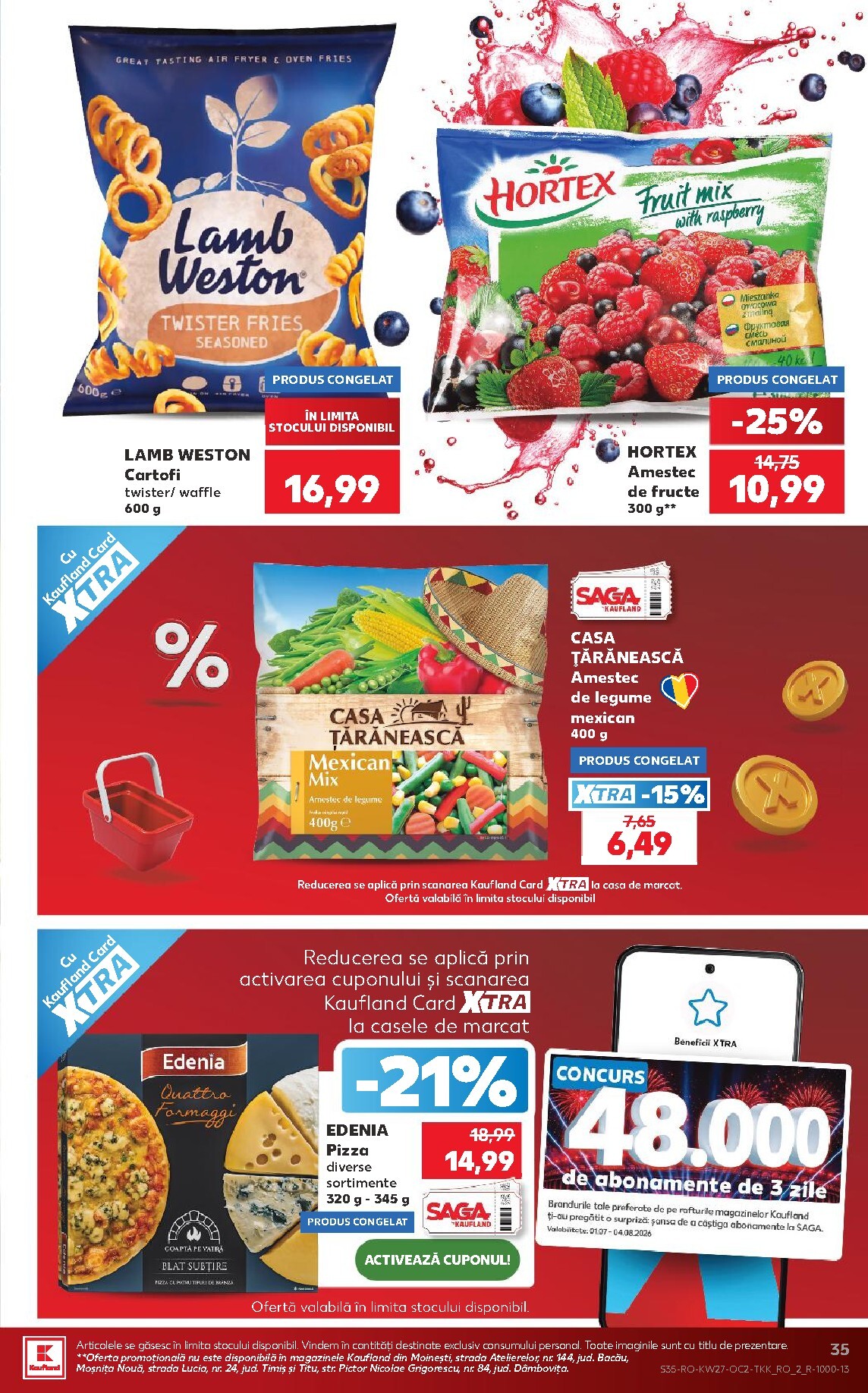 kaufland - Pliantele viitoare Kaufland valabil de la miercuri 01.07.2026 până la marți 07.07.2026 - page: 35