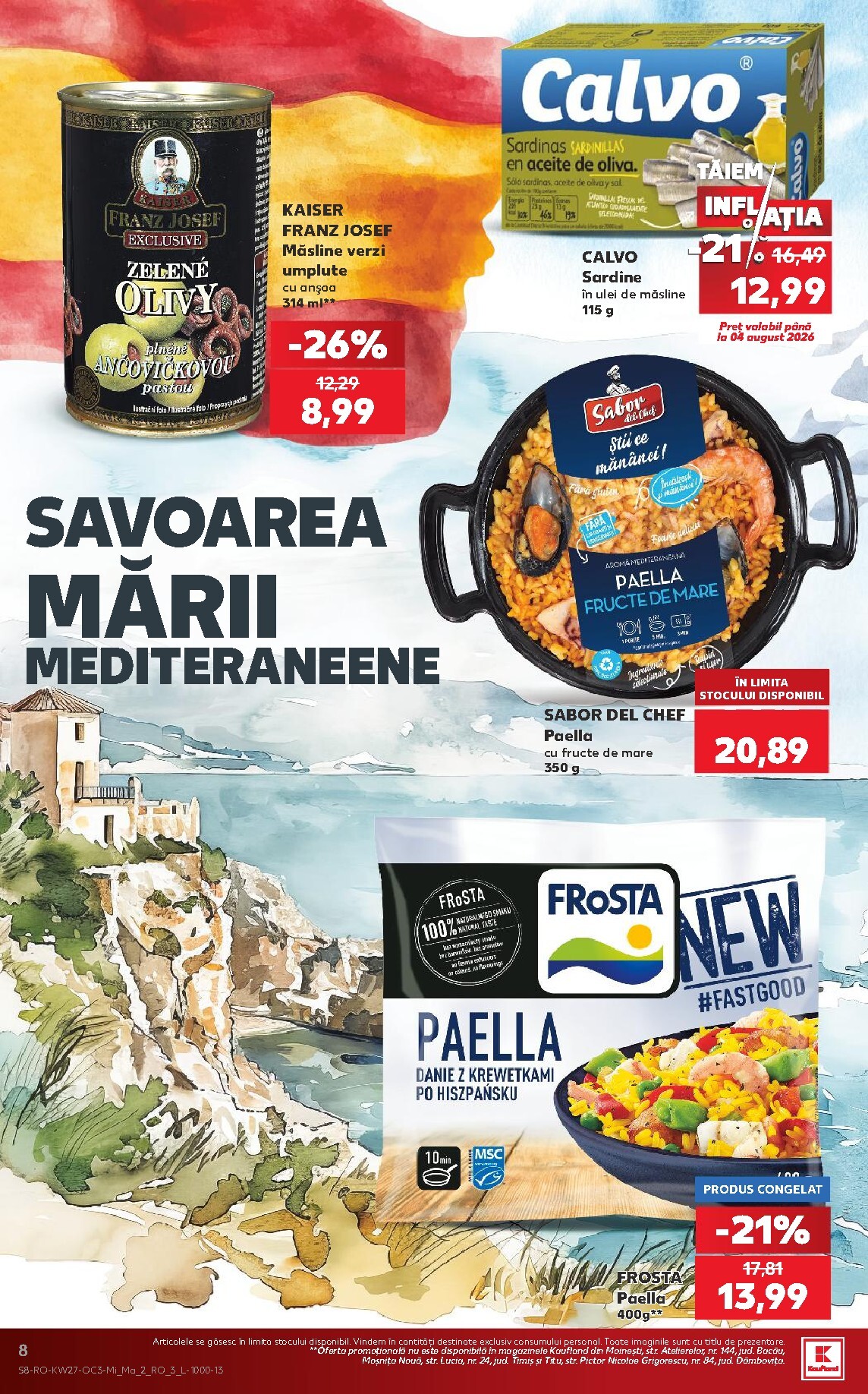 kaufland - Pliantele viitoare Kaufland - Ieftin si bun valabil de la miercuri 01.07.2026 până la marți 07.07.2026 - page: 8