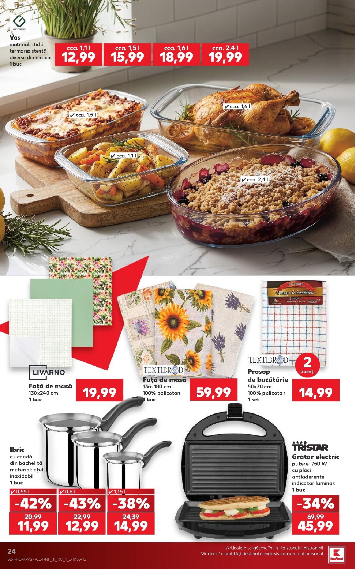 kaufland - Pliantele viitoare Kaufland - Nonfood valabil de la miercuri 01.07.2026 până la marți 07.07.2026 - page: 24