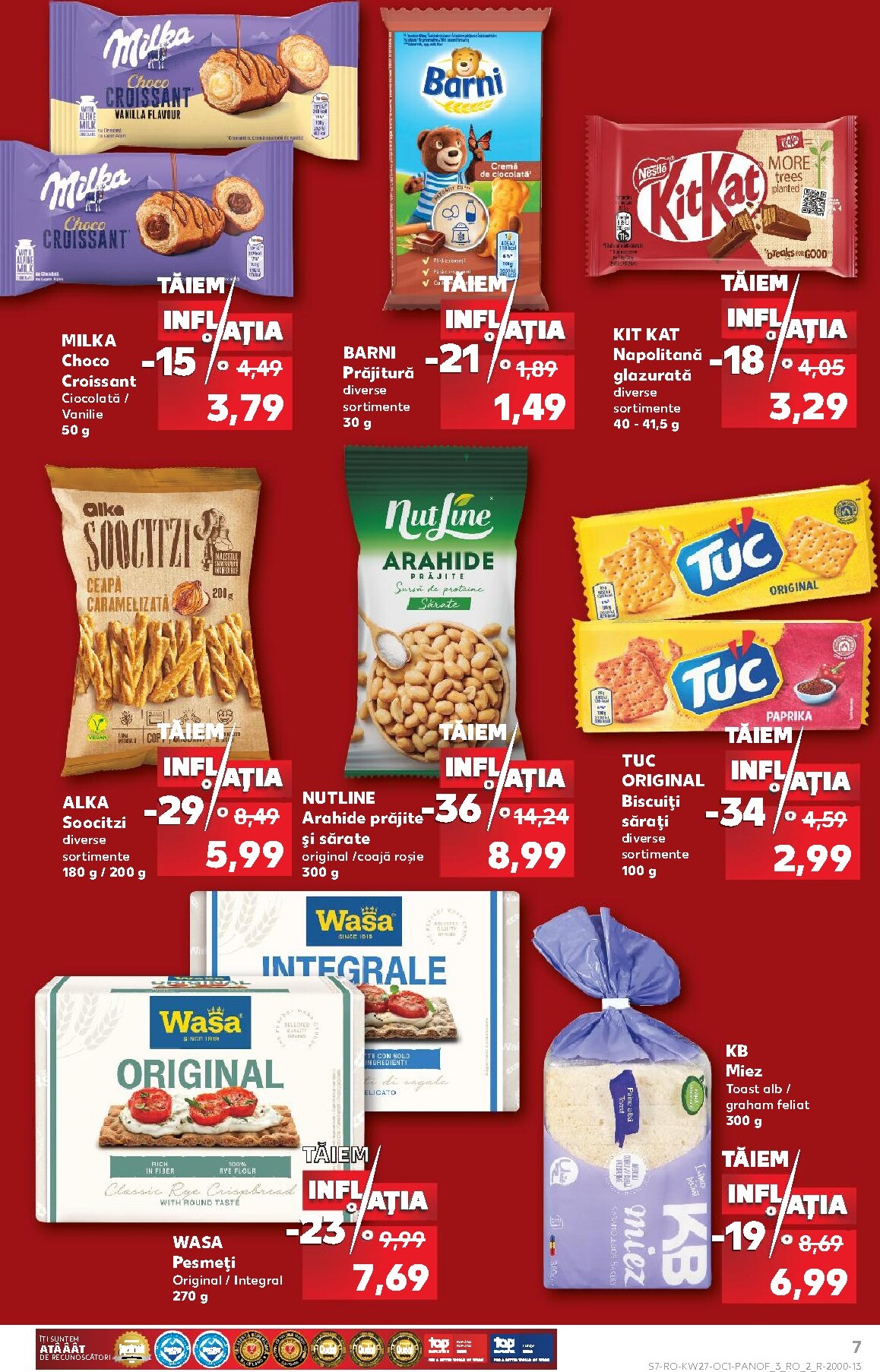 kaufland - Brosura Kaufland - Taiem inflatia valabilă de la miercuri 01.07.2026 până la marți 04.08.2026 - page: 7