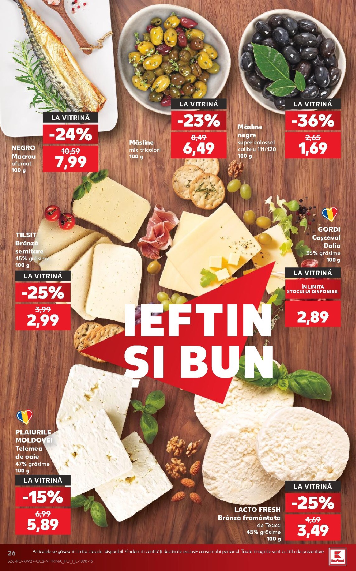kaufland - Brosura Kaufland valabilă de la miercuri 01.07.2026 până la marți 07.07.2026 - page: 26