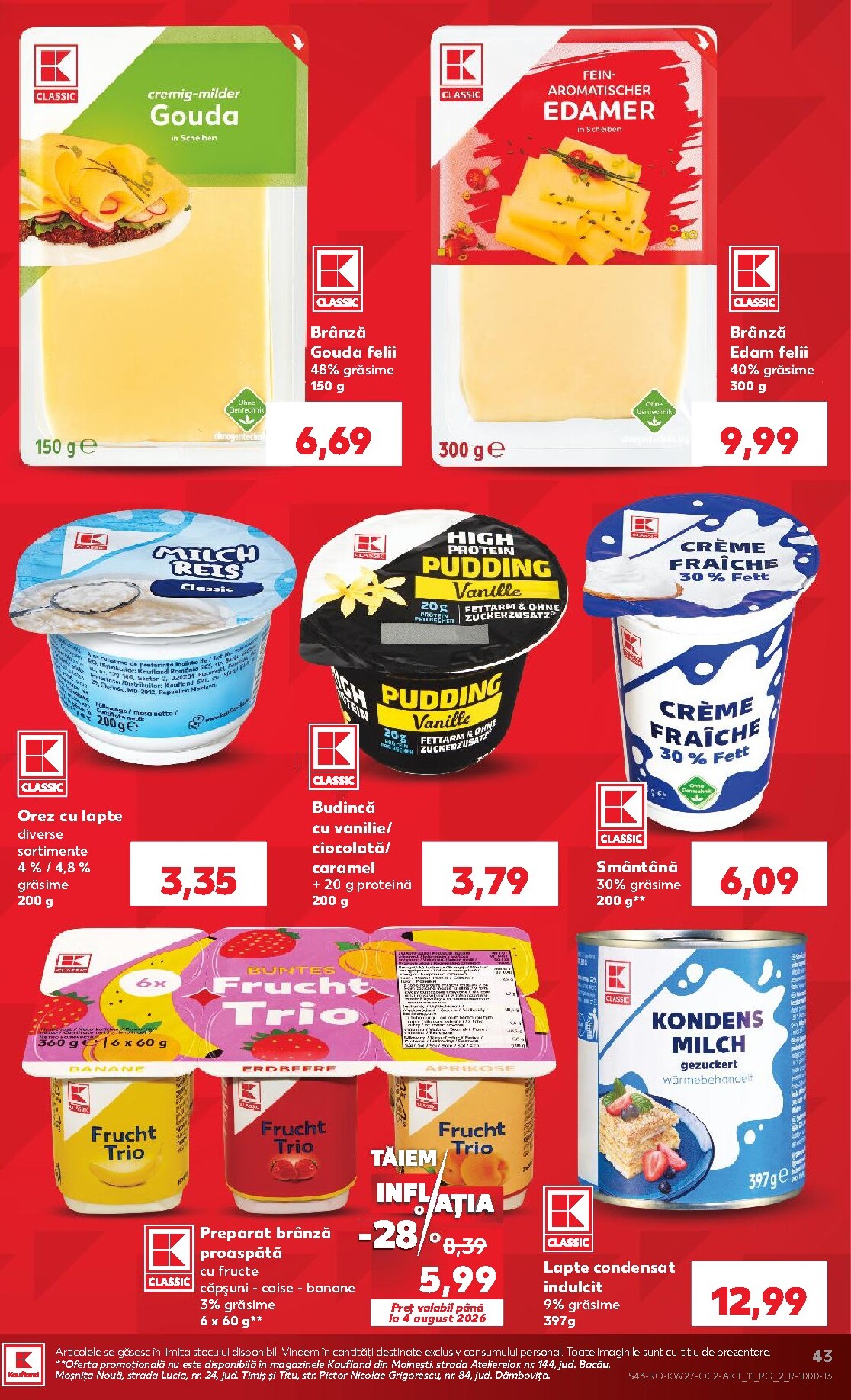 kaufland - Brosura Kaufland valabilă de la miercuri 01.07.2026 până la marți 07.07.2026 - page: 43