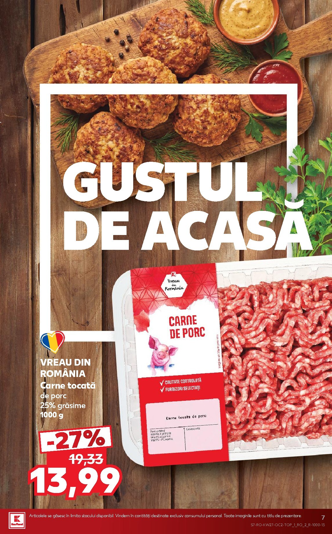 kaufland - Brosura Kaufland valabilă de la miercuri 01.07.2026 până la marți 07.07.2026 - page: 7