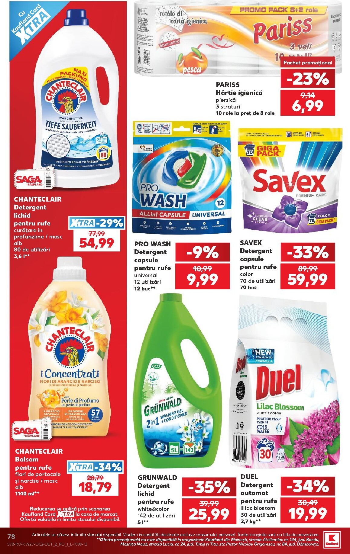 kaufland - Brosura Kaufland valabilă de la miercuri 01.07.2026 până la marți 07.07.2026 - page: 78