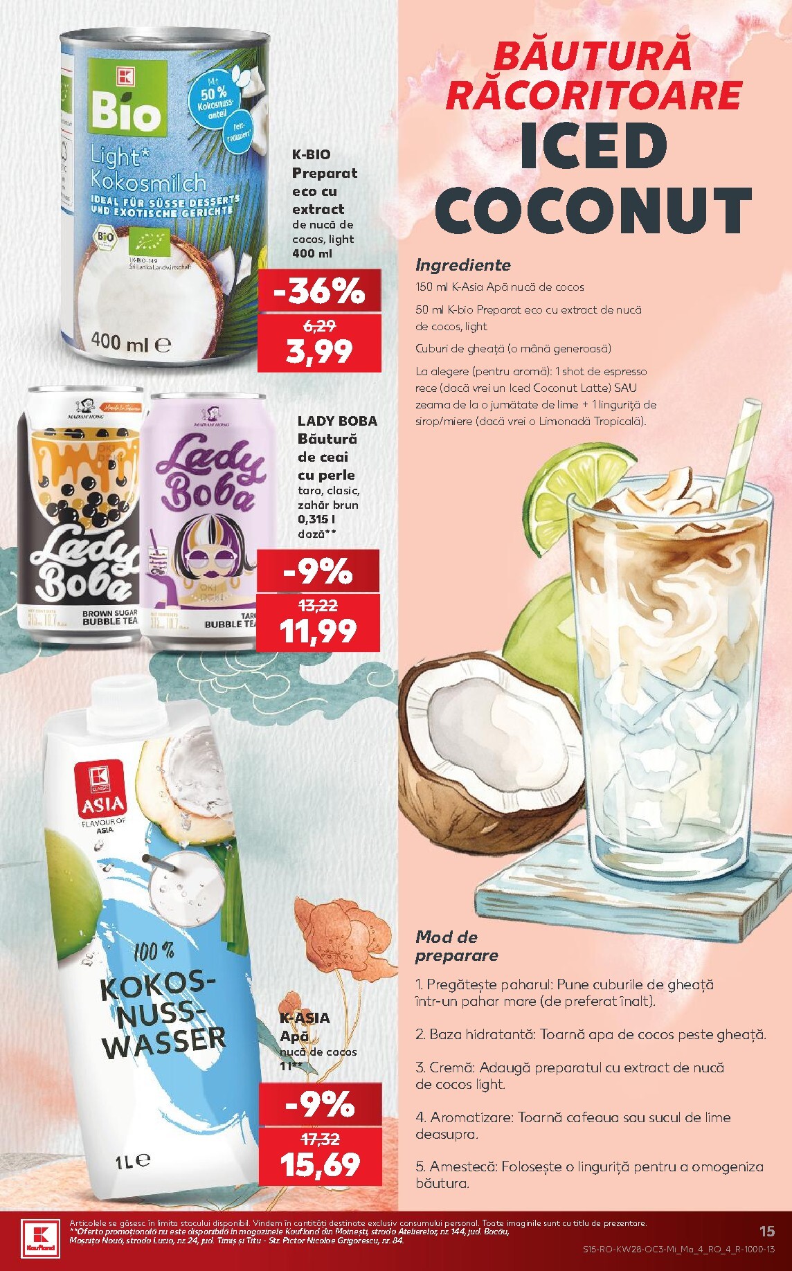 kaufland - Kaufland pliante pentru săptămâna viitoare de la miercuri 08.07.2026 până la marți 14.07.2026 - page: 15
