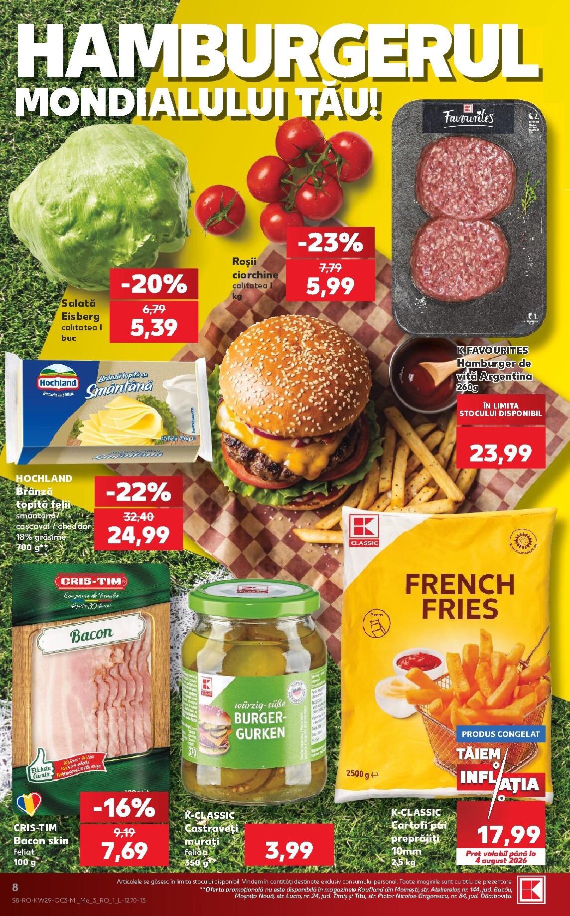 kaufland - Pliantele viitoare Kaufland - Ieftin si bun valabil de la miercuri 15.07.2026 până la marți 21.07.2026 - page: 8