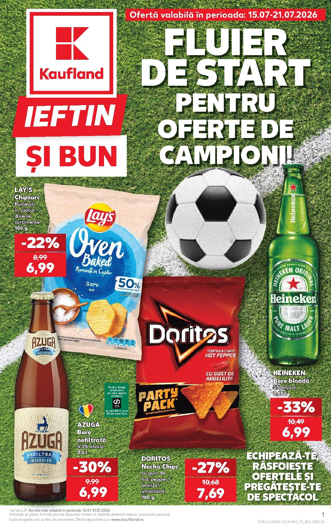 kaufland - Pliantele viitoare Kaufland - Ieftin si bun valabil de la miercuri 15.07.2026 până la marți 21.07.2026
