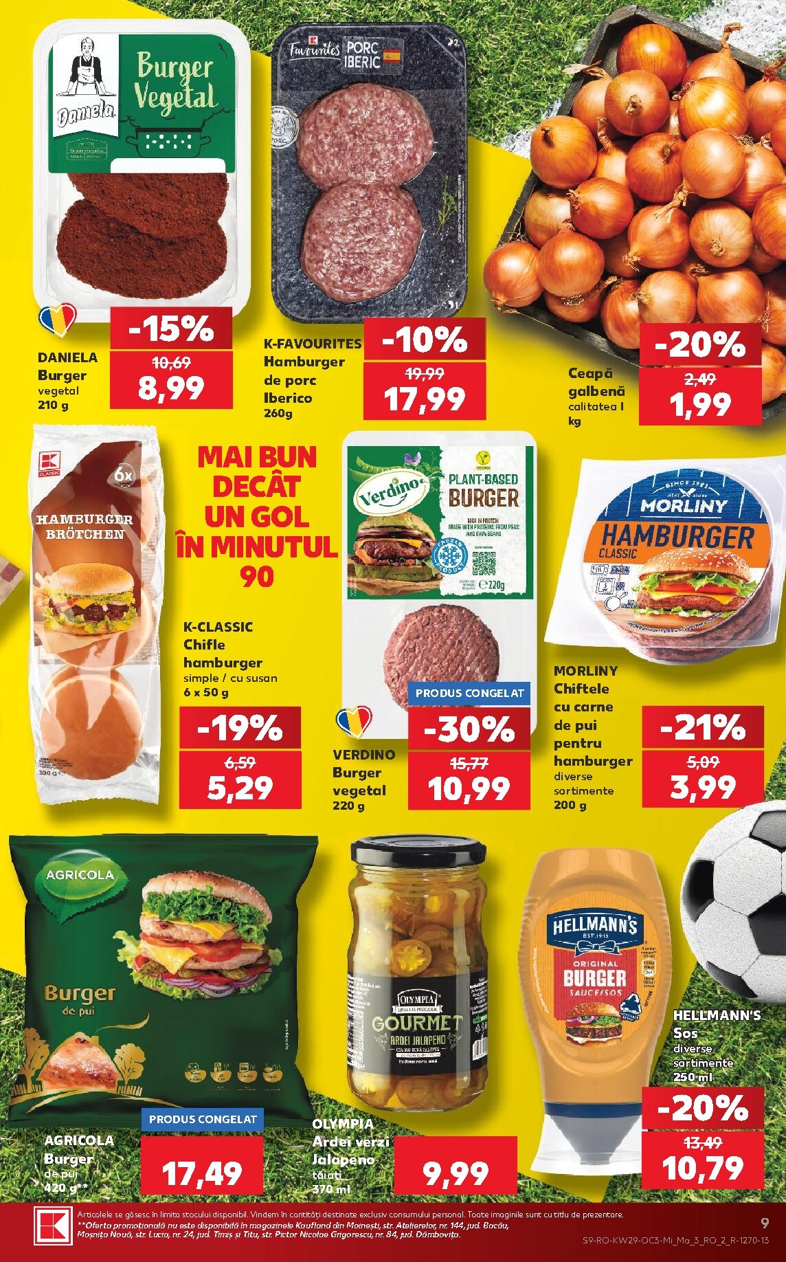 kaufland - Pliantele viitoare Kaufland - Ieftin si bun valabil de la miercuri 15.07.2026 până la marți 21.07.2026 - page: 9