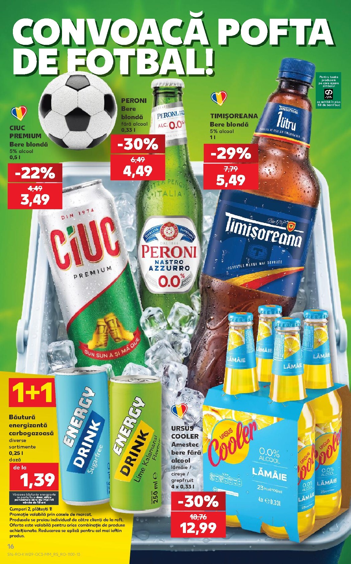 kaufland - Pliantele viitoare Kaufland - Ieftin si bun valabil de la miercuri 15.07.2026 până la marți 21.07.2026 - page: 16