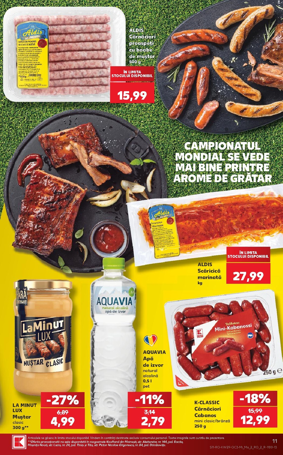 kaufland - Pliantele viitoare Kaufland - Ieftin si bun valabil de la miercuri 15.07.2026 până la marți 21.07.2026 - page: 11
