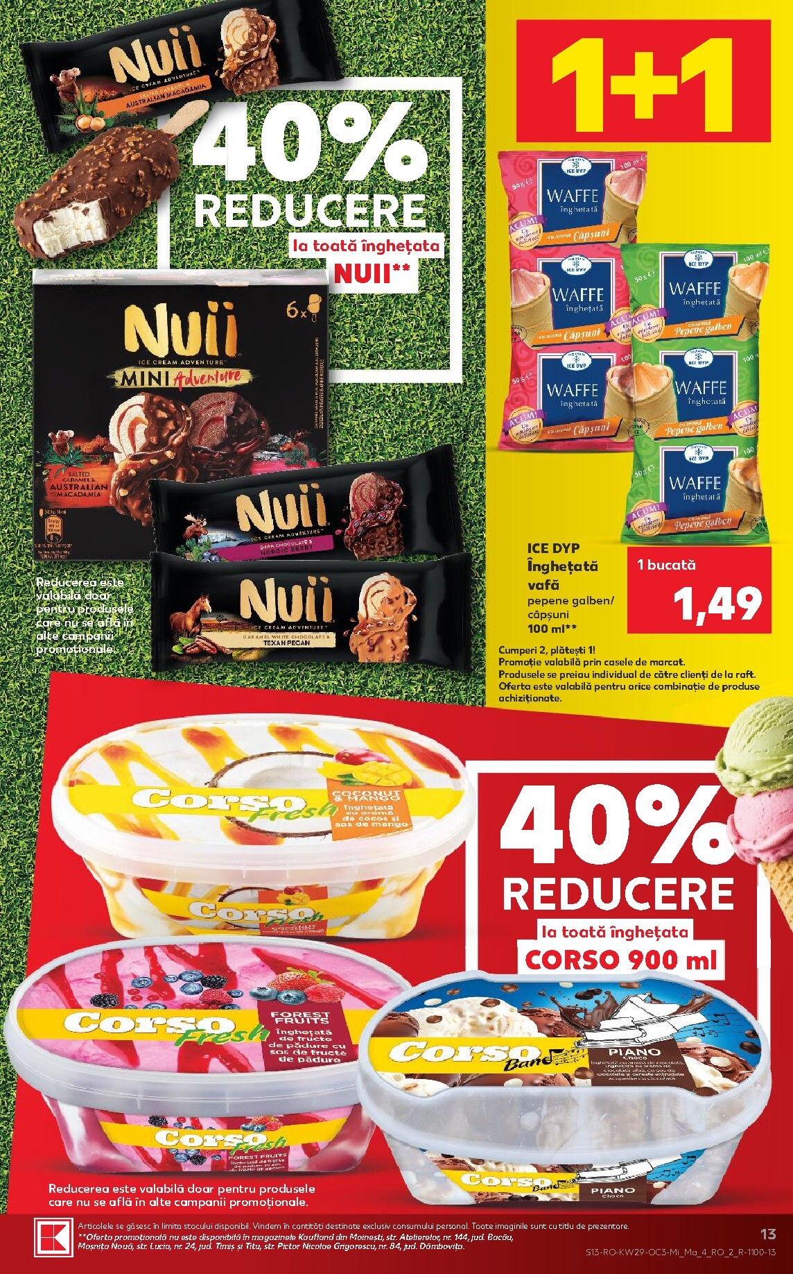 kaufland - Pliantele viitoare Kaufland - Ieftin si bun valabil de la miercuri 15.07.2026 până la marți 21.07.2026 - page: 13