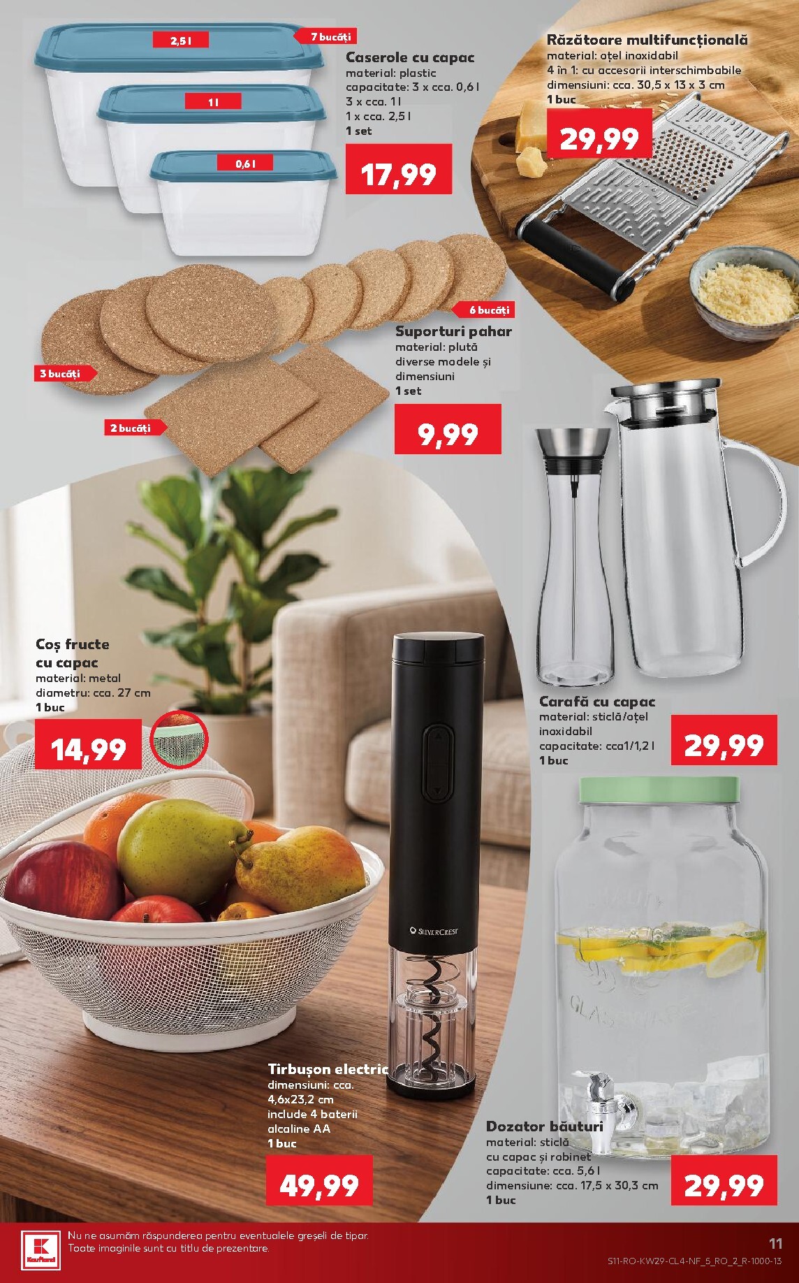 kaufland - Pliantele viitoare Kaufland - Nonfood valabil de la miercuri 15.07.2026 până la marți 21.07.2026 - page: 11