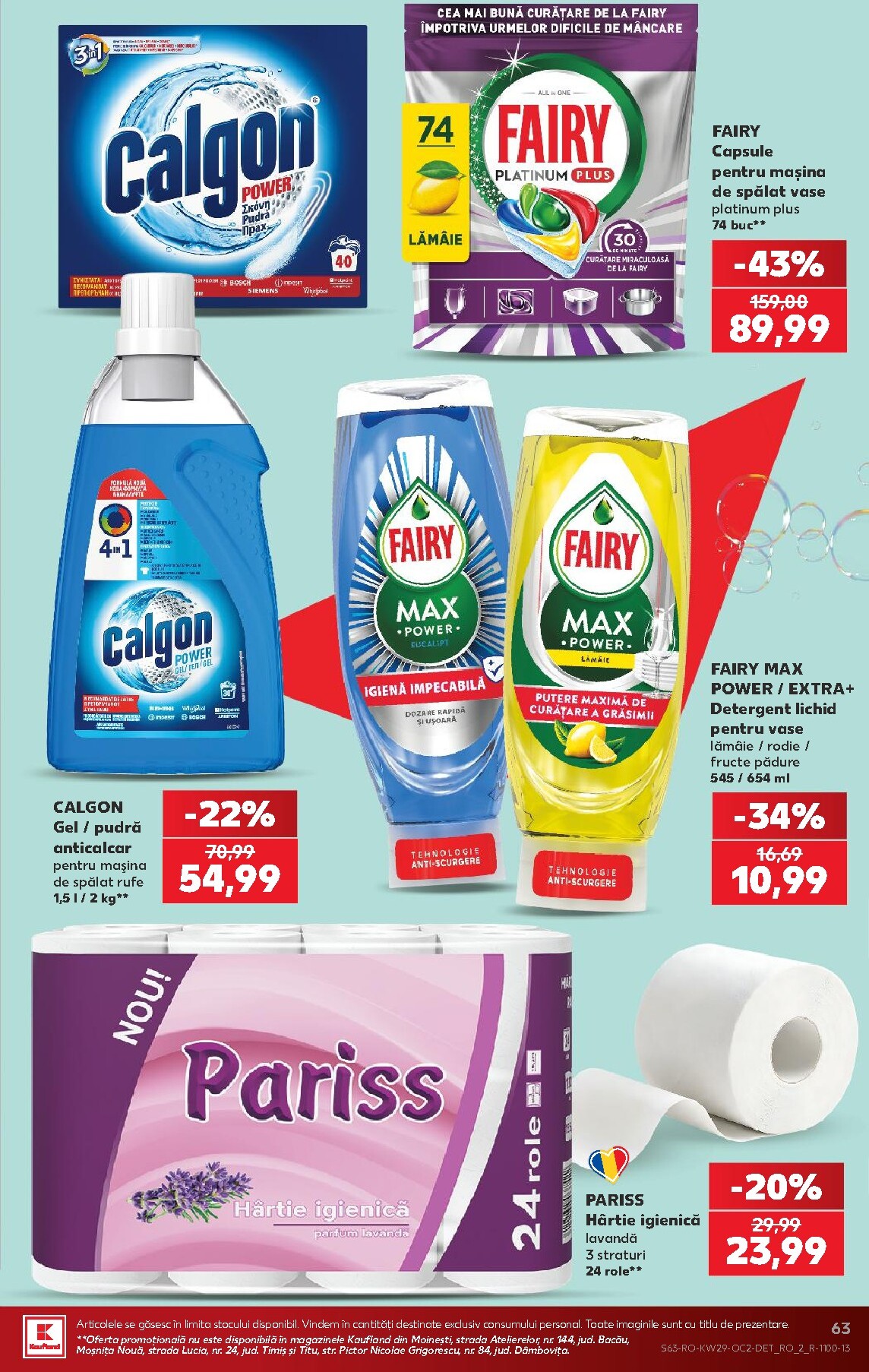 kaufland - Pliantele viitoare Kaufland valabil de la miercuri 15.07.2026 până la marți 21.07.2026 - page: 63
