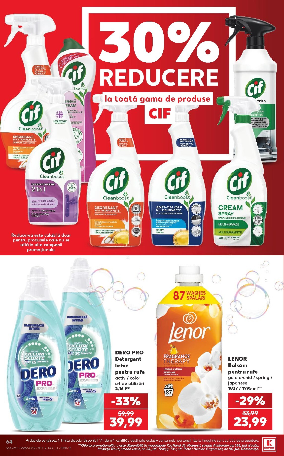 kaufland - Pliantele viitoare Kaufland valabil de la miercuri 15.07.2026 până la marți 21.07.2026 - page: 64