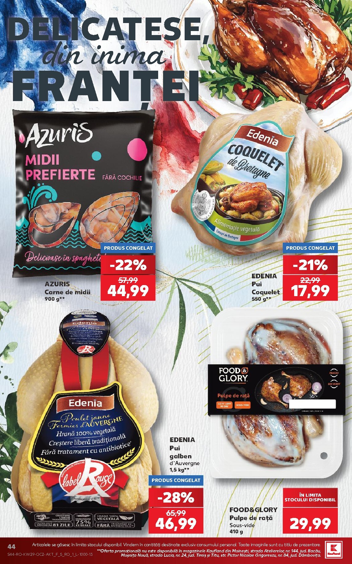 kaufland - Pliantele viitoare Kaufland valabil de la miercuri 15.07.2026 până la marți 21.07.2026 - page: 44
