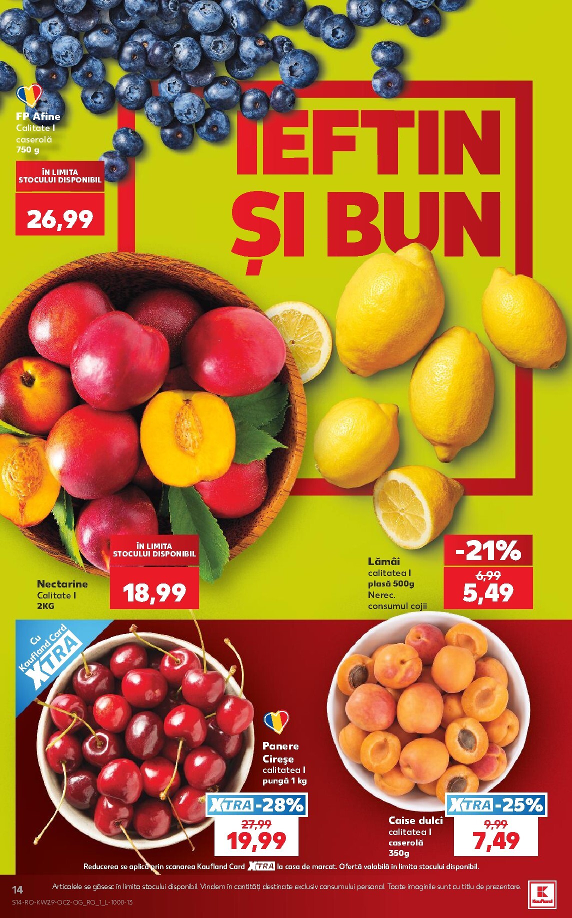 kaufland - Pliantele viitoare Kaufland valabil de la miercuri 15.07.2026 până la marți 21.07.2026 - page: 14