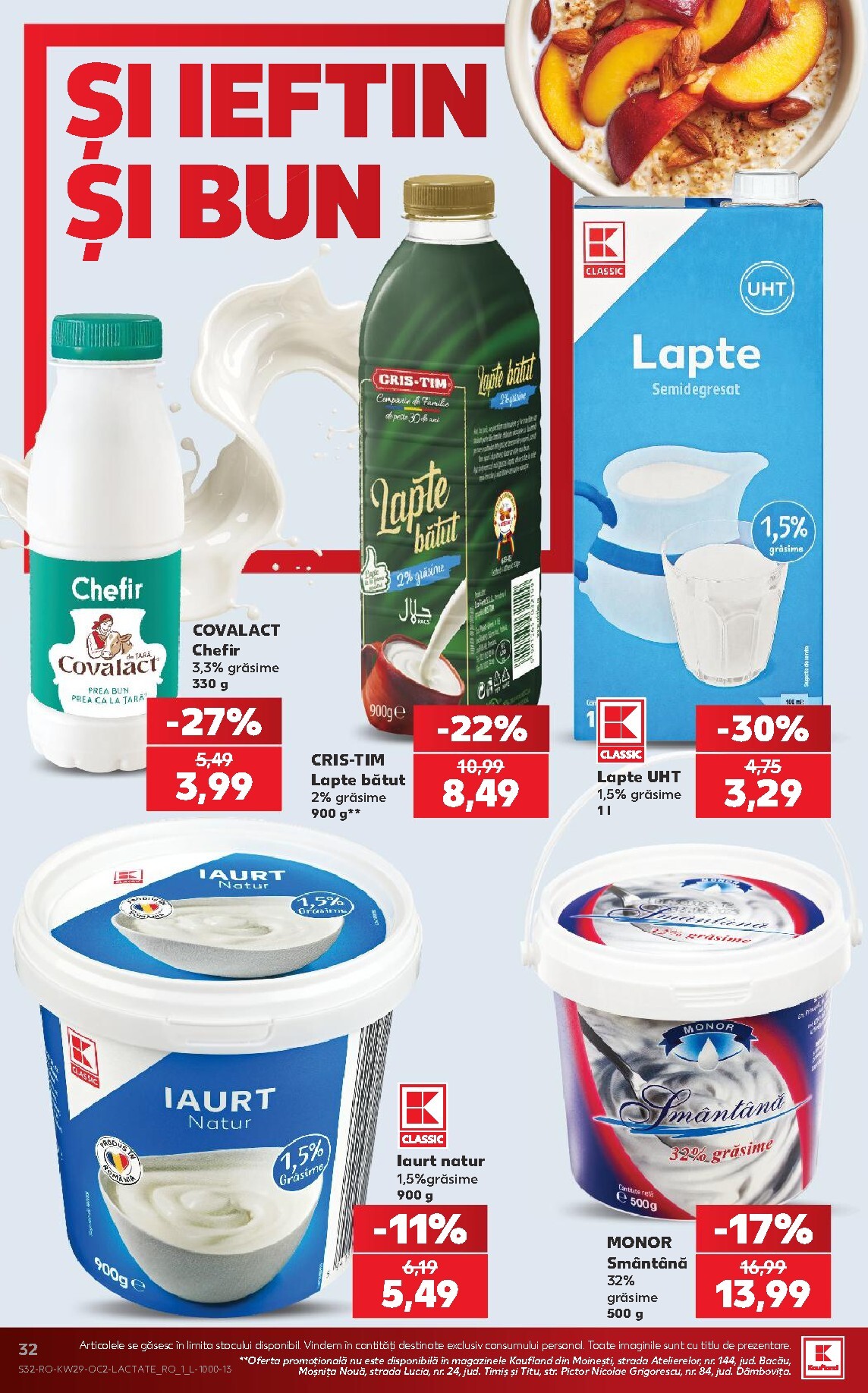 kaufland - Pliantele viitoare Kaufland valabil de la miercuri 15.07.2026 până la marți 21.07.2026 - page: 32