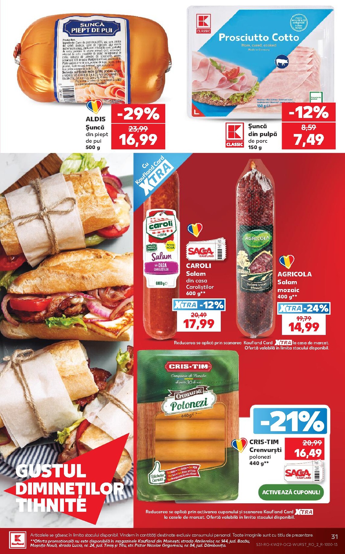 kaufland - Pliantele viitoare Kaufland valabil de la miercuri 15.07.2026 până la marți 21.07.2026 - page: 31