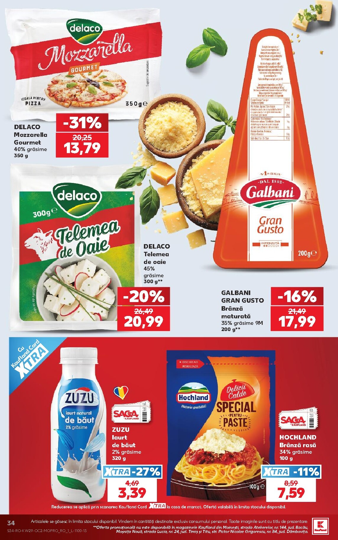 kaufland - Pliantele viitoare Kaufland valabil de la miercuri 15.07.2026 până la marți 21.07.2026 - page: 34