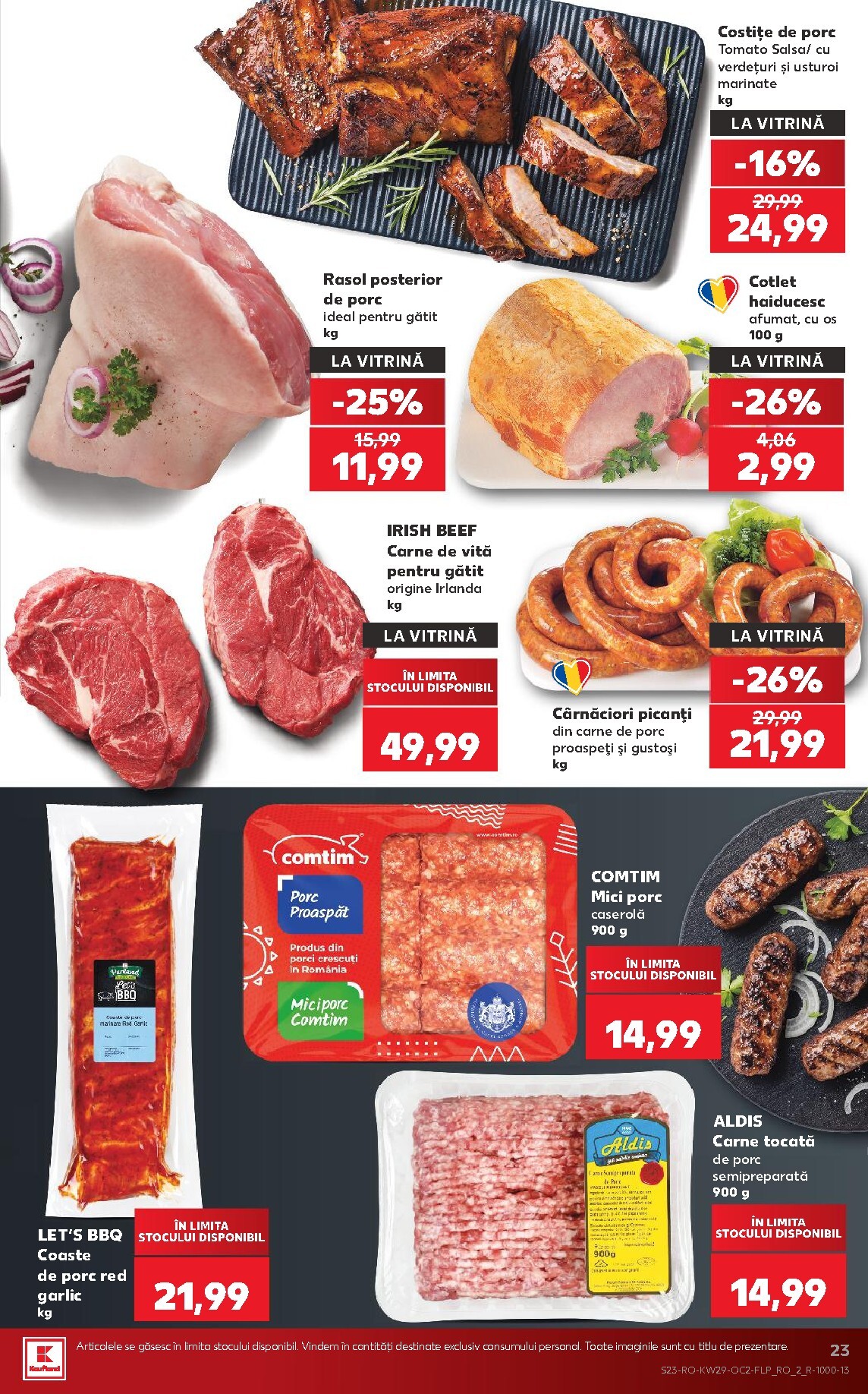 kaufland - Pliantele viitoare Kaufland valabil de la miercuri 15.07.2026 până la marți 21.07.2026 - page: 23