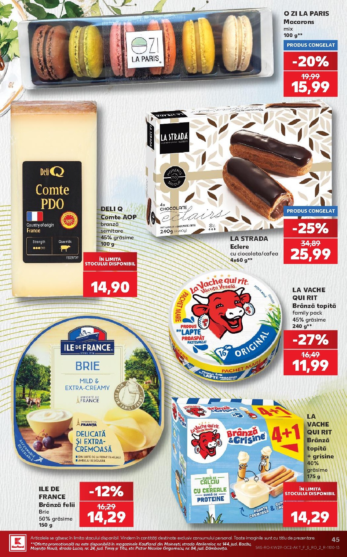 kaufland - Pliantele viitoare Kaufland valabil de la miercuri 15.07.2026 până la marți 21.07.2026 - page: 45