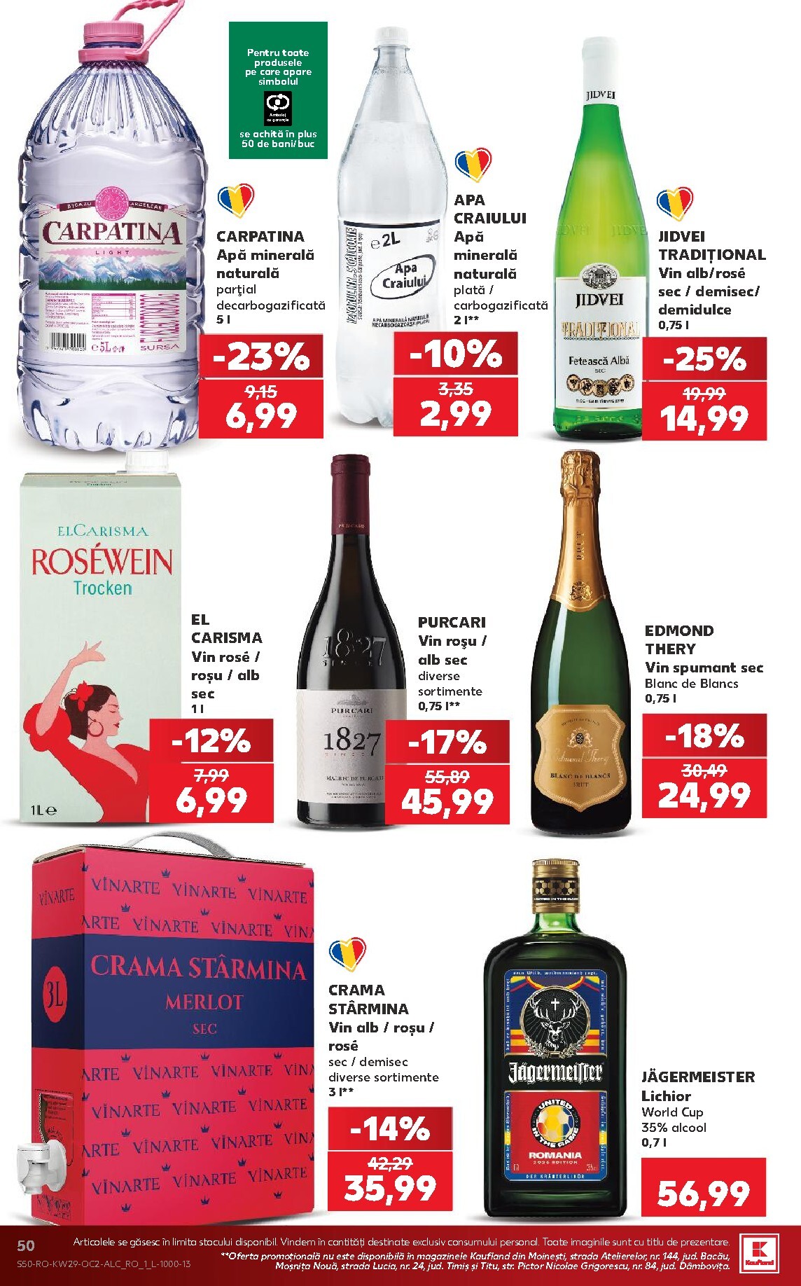kaufland - Pliantele viitoare Kaufland valabil de la miercuri 15.07.2026 până la marți 21.07.2026 - page: 50