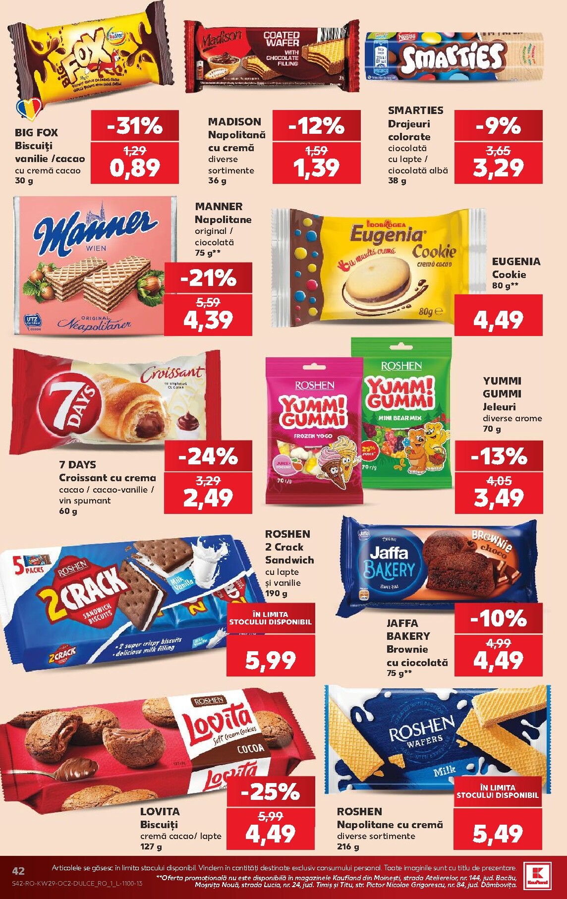 kaufland - Pliantele viitoare Kaufland valabil de la miercuri 15.07.2026 până la marți 21.07.2026 - page: 42